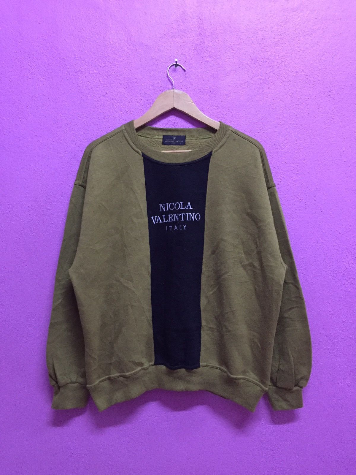 Valentino Vintage 90’s Nicola Valentino Italy Sweatshirts Size L Size US L / EU 52-54 / 3 - 1 Thumbnail
