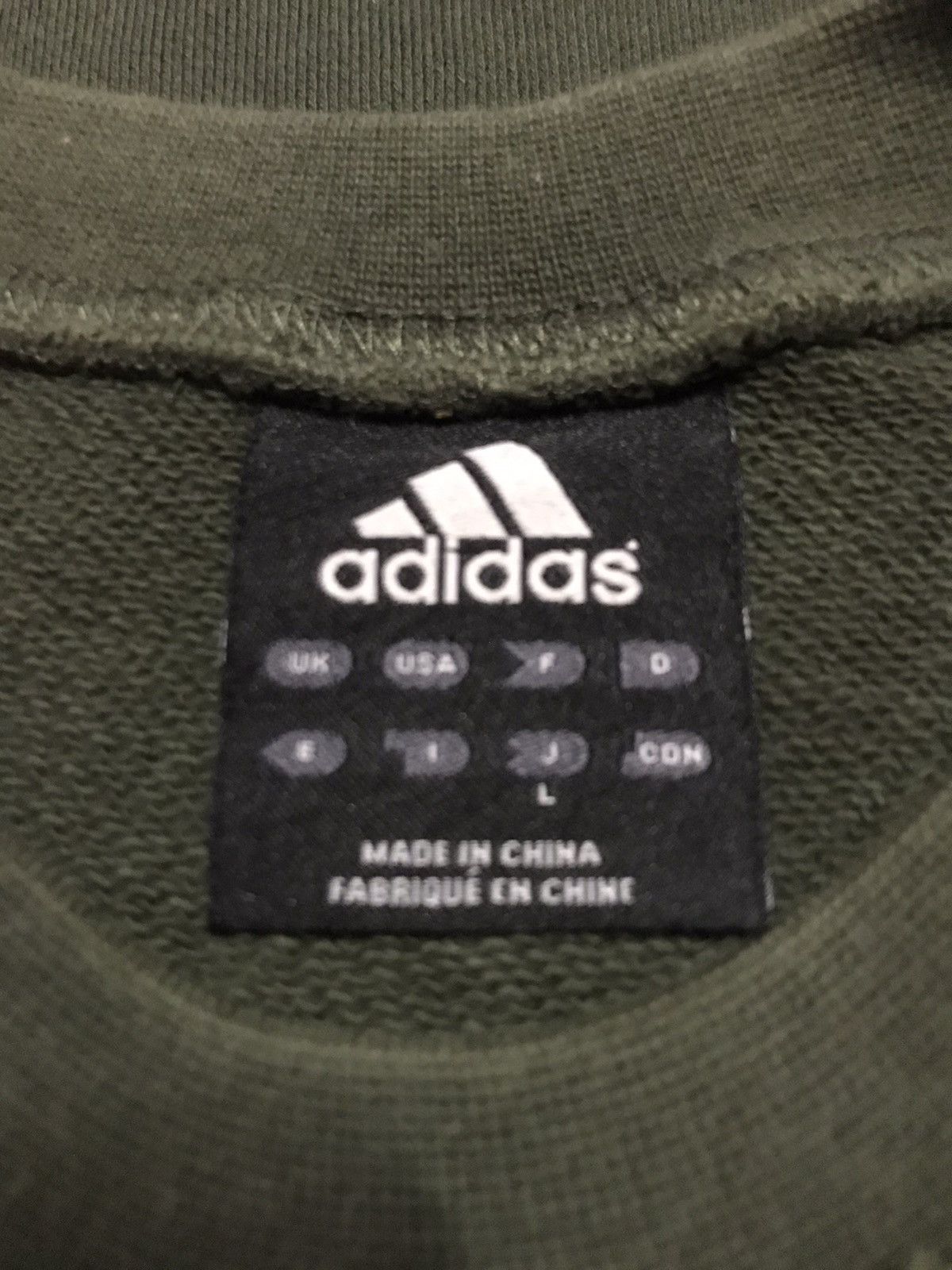 Adidas Adidas sweatshirt size L Size US L / EU 52-54 / 3 - 4 Thumbnail