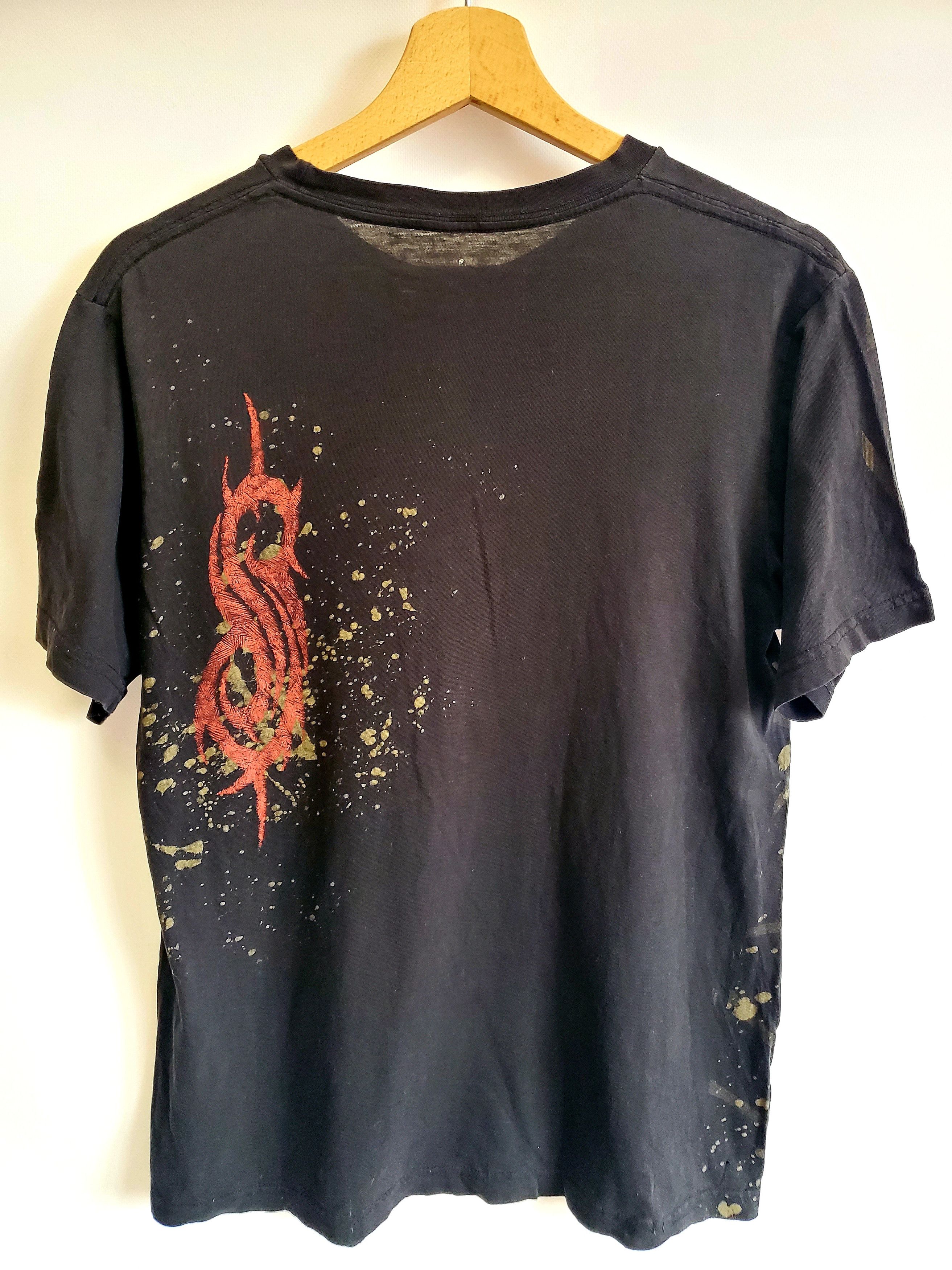 Slipknot × Vintage Slipknot Shirt Black All Over Print AOP Graphic Tee Size US M / EU 48-50 / 2 - 3 Thumbnail