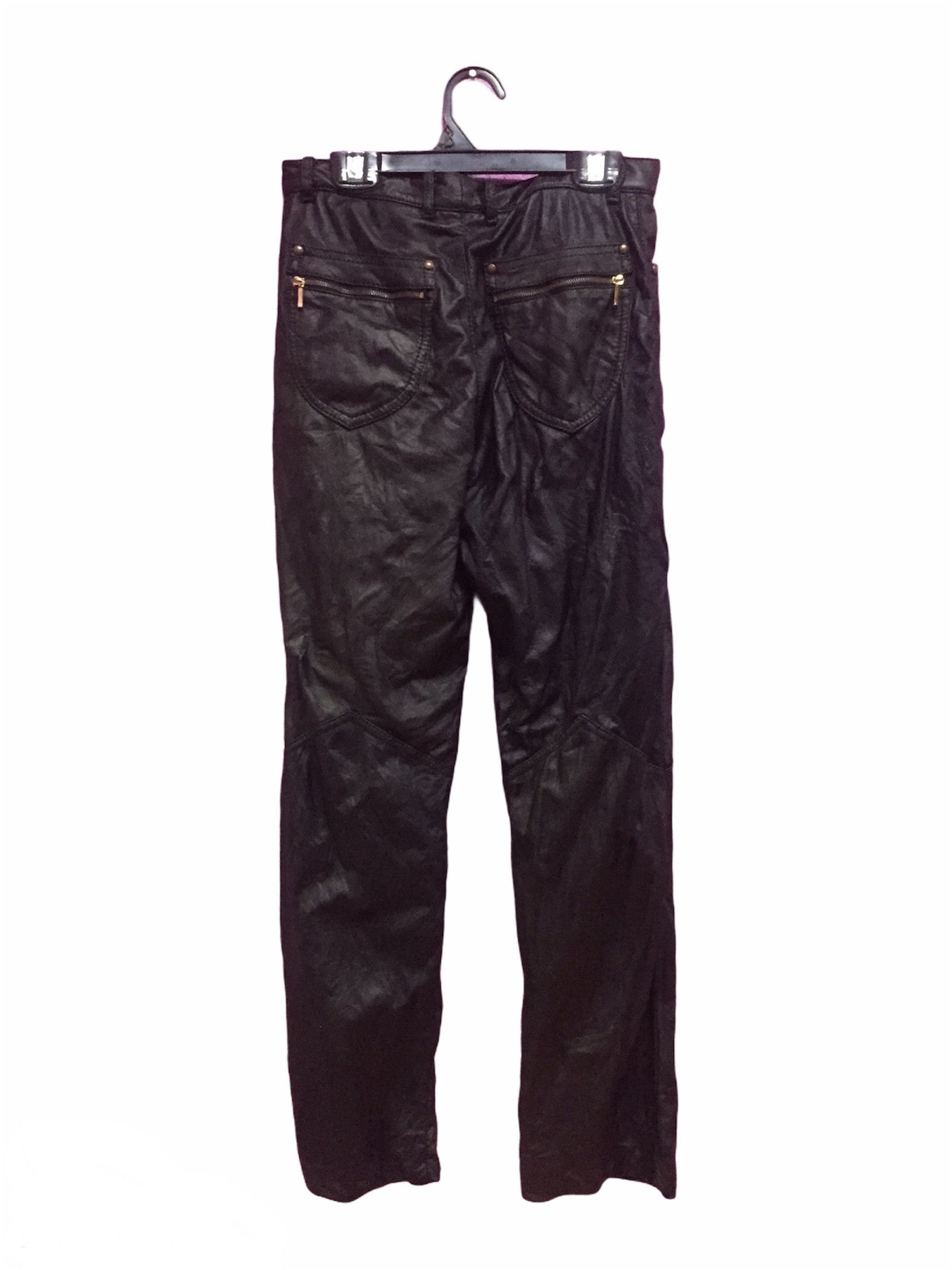 Leather Leather Pants Size US 27 - 2 Thumbnail