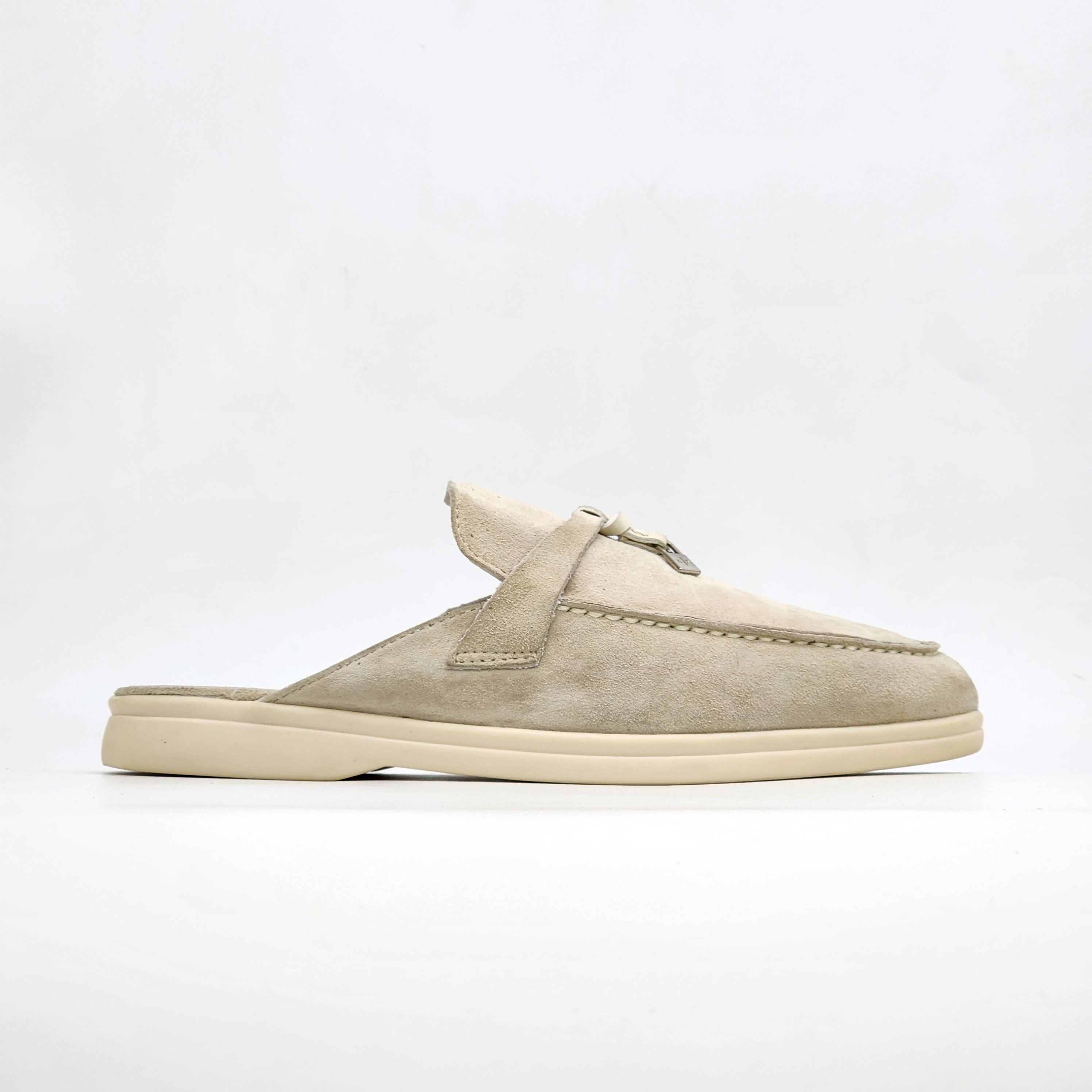 loro piana babouche charms walk suede mules