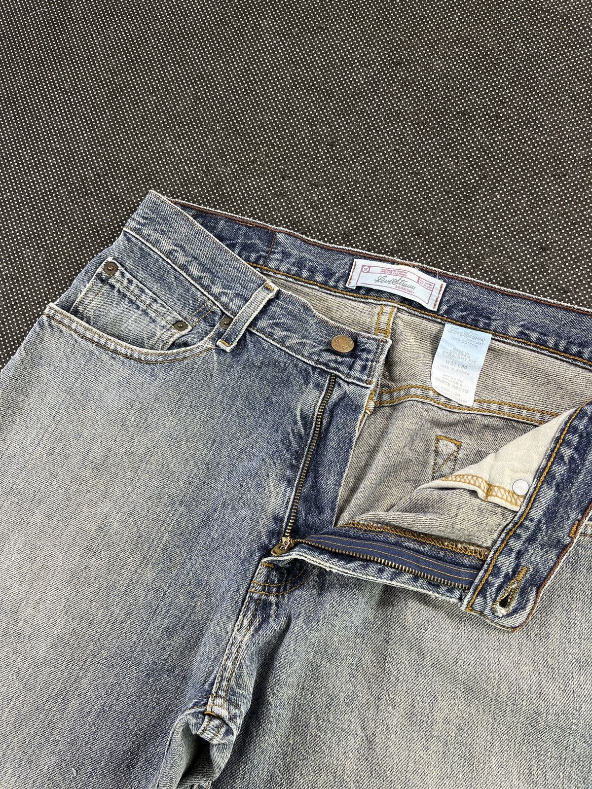 Levi's Vintage Levis Signature Rusty Wash Jeans - J140 Size US 32 / EU 48 - 5 Thumbnail