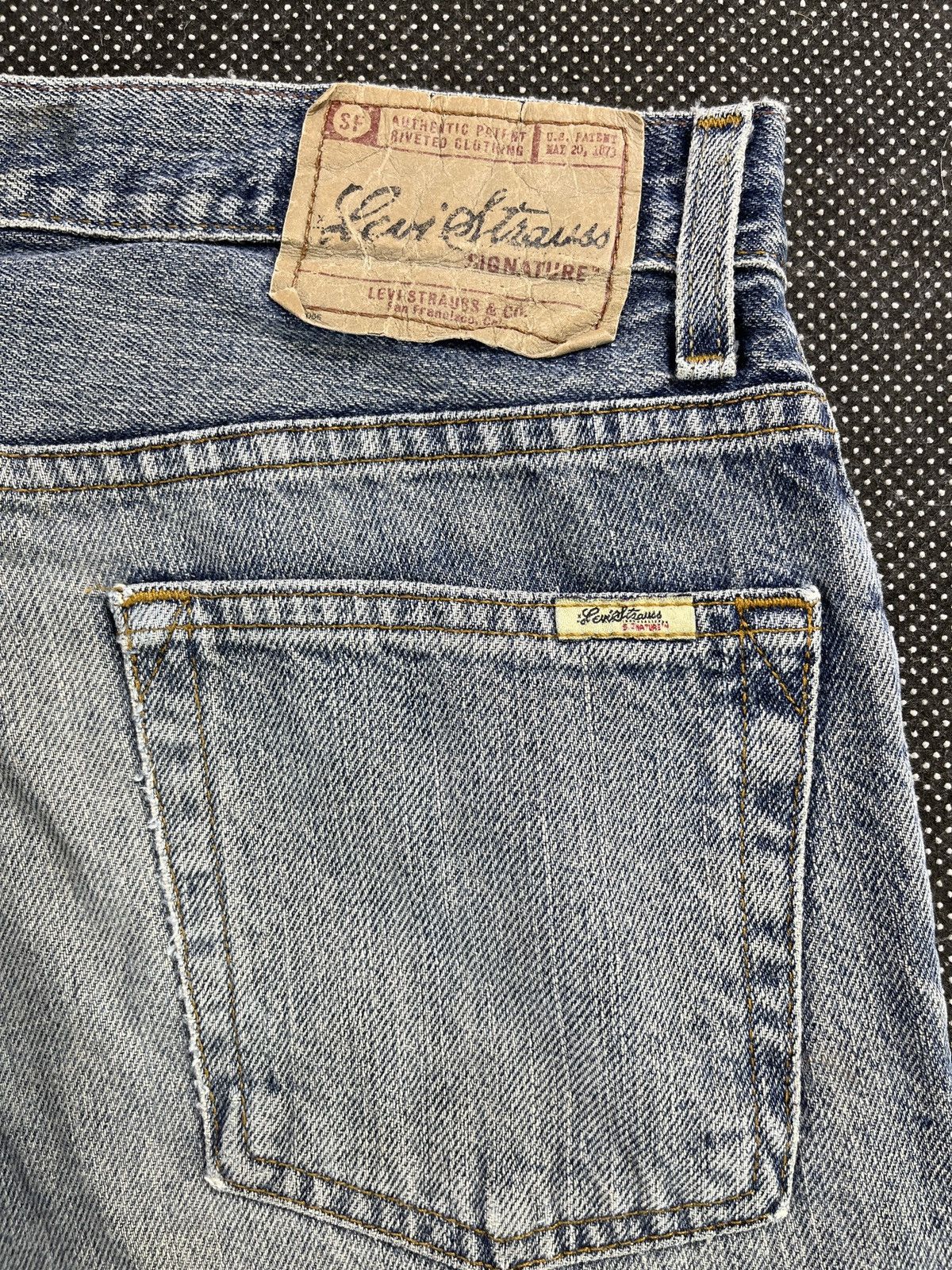 Levi's Vintage Levis Signature Rusty Wash Jeans - J140 Size US 32 / EU 48 - 11 Thumbnail
