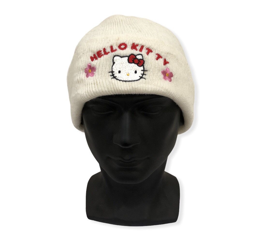 Cartoon Network × Vintage Vintage Hello Kitty Cartoon Beanie Hat Size ONE SIZE - 1 Thumbnail
