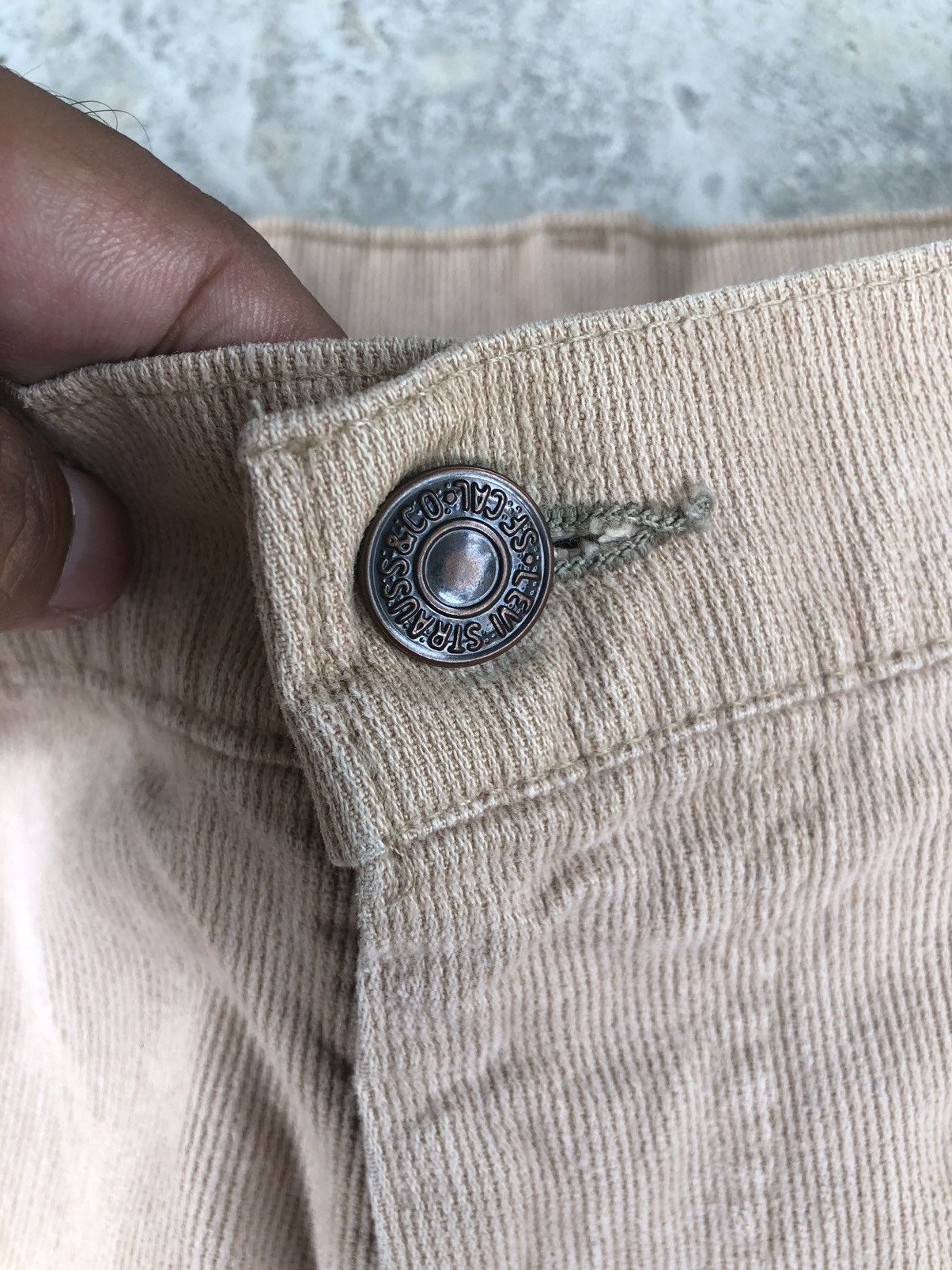 If Six Was Nine vintage 70s Levi’s Corduroy flared pants Size US 33 - 10 Thumbnail