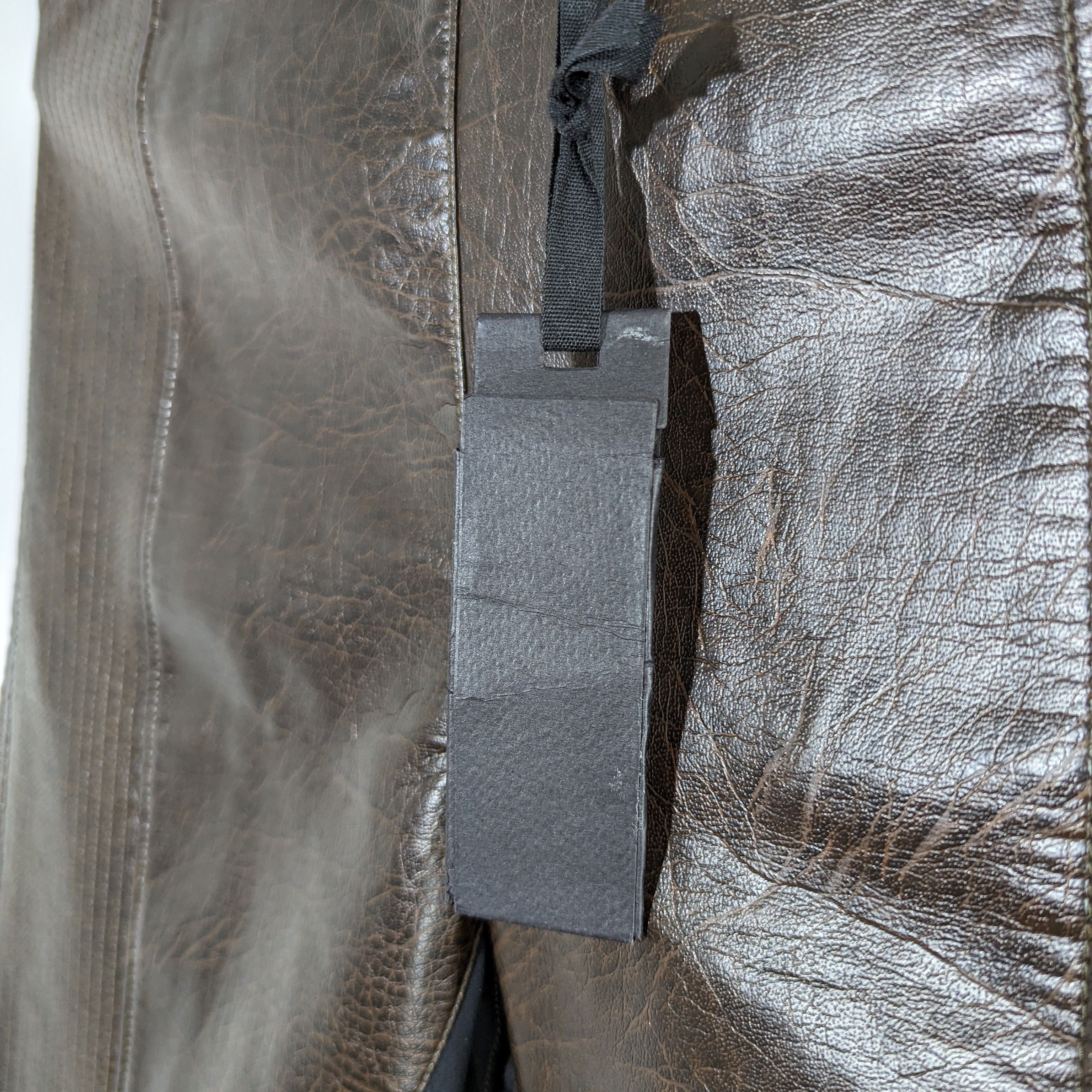 Leather PINKO Fashion Vintage Leatherette Pants Women's Luxury Brand Size 32" / US 10 / IT 46 - 5 Thumbnail