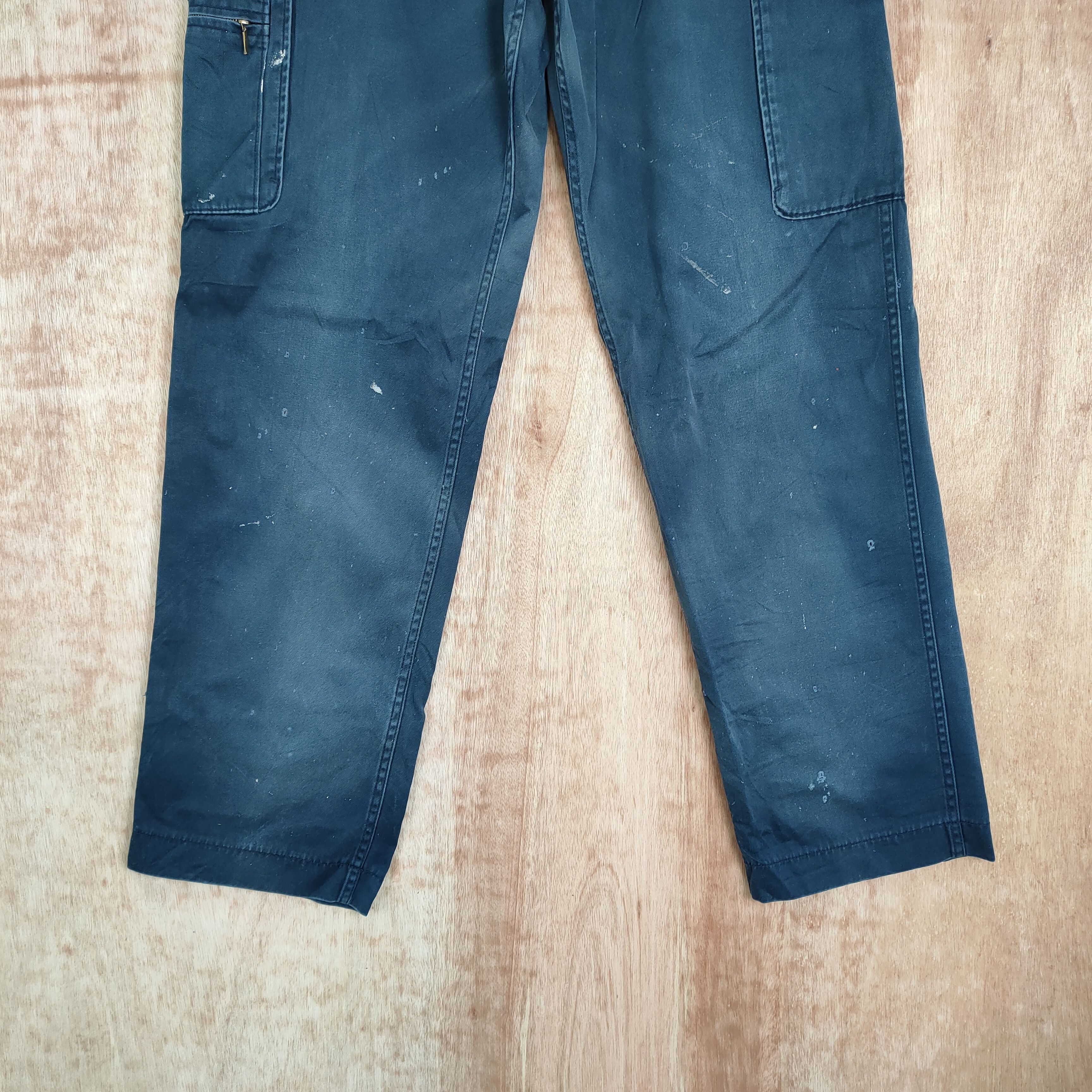 Japanese Brand VINTAGE EVENRIVER FADED CARGO PANTS Size US 32 / EU 48 - 3 Thumbnail