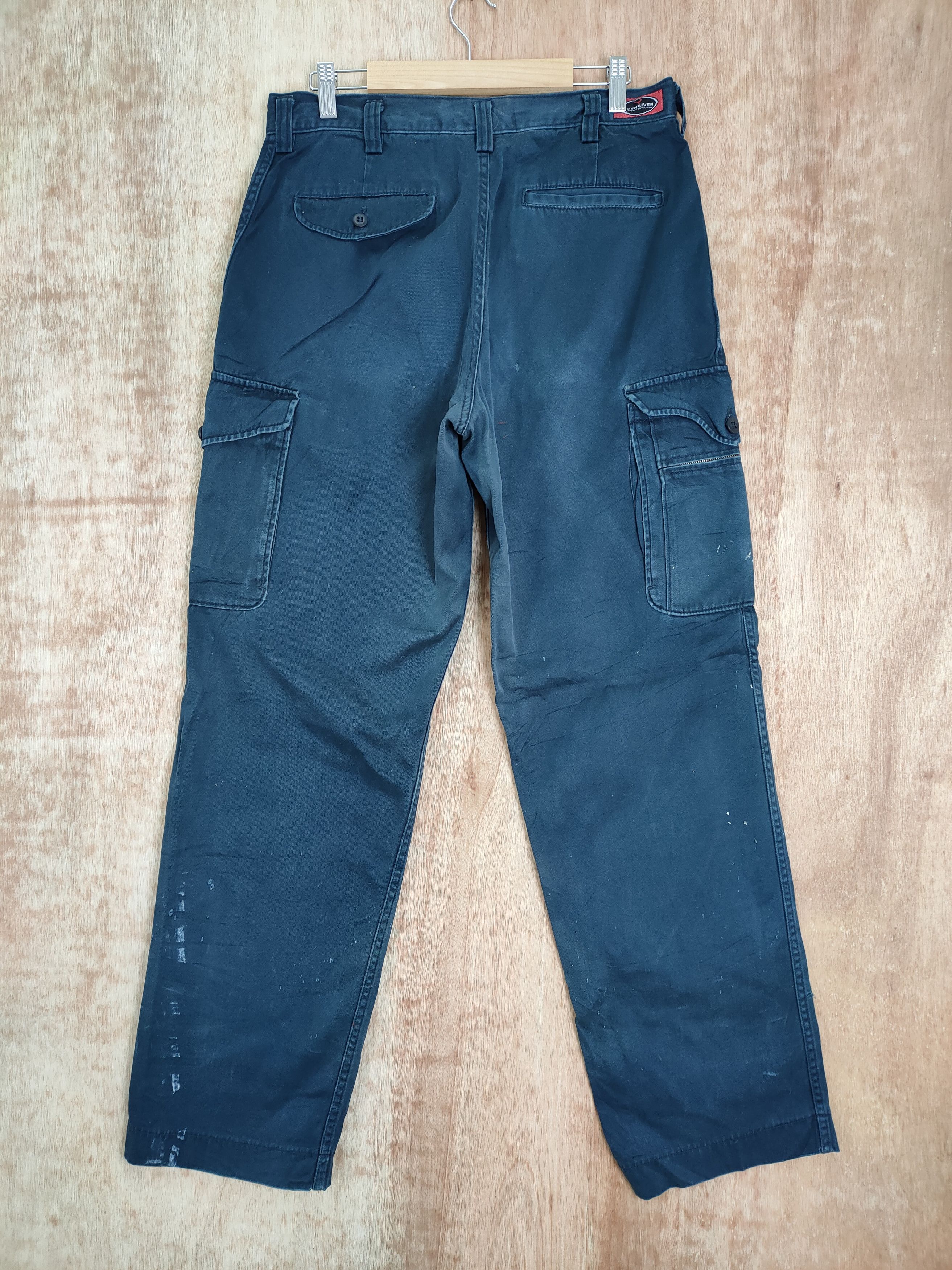 Japanese Brand VINTAGE EVENRIVER FADED CARGO PANTS Size US 32 / EU 48 - 6 Thumbnail