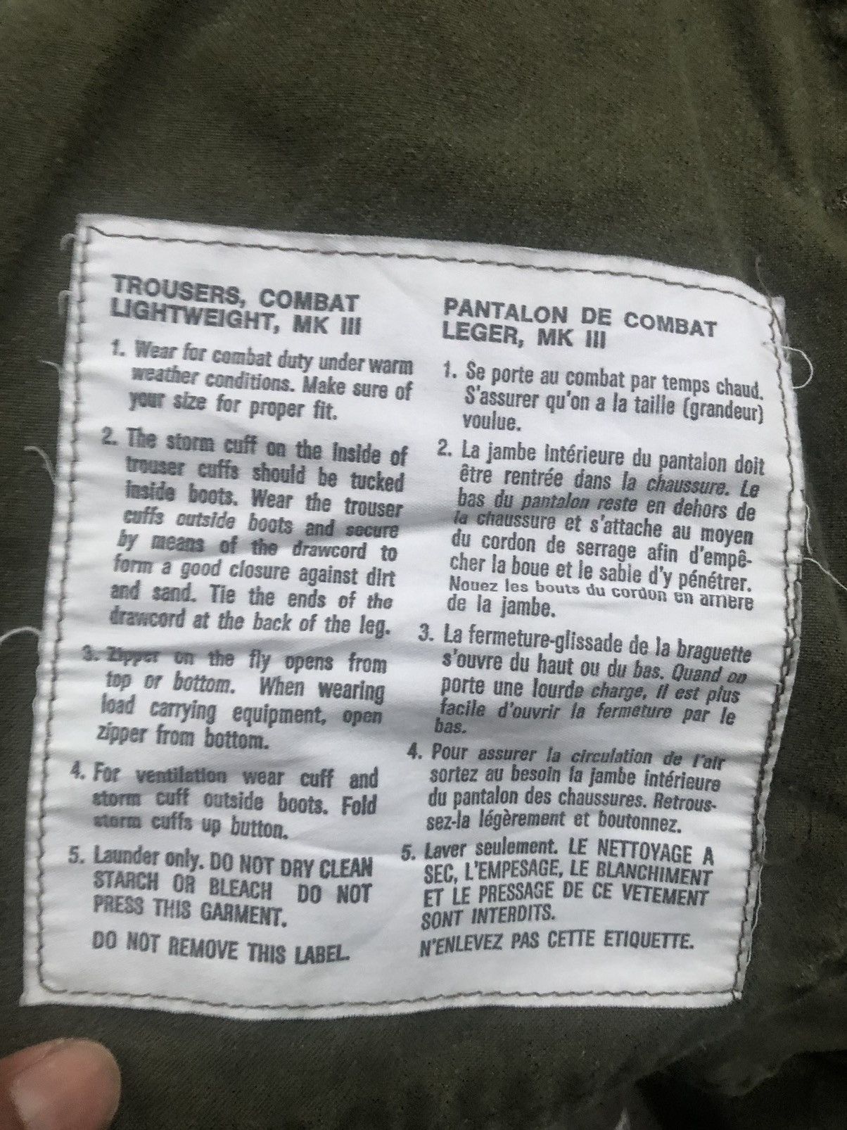 Vintage Vintage 1989 Army Cargo Pants Tactical Size US 42 / EU 58 - 12 Thumbnail