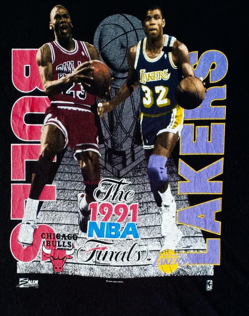 NBA × Vintage Vintage 1991 NBA Michael Jordan x Magic Johnson Final Size US L / EU 52-54 / 3 - 2 Thumbnail