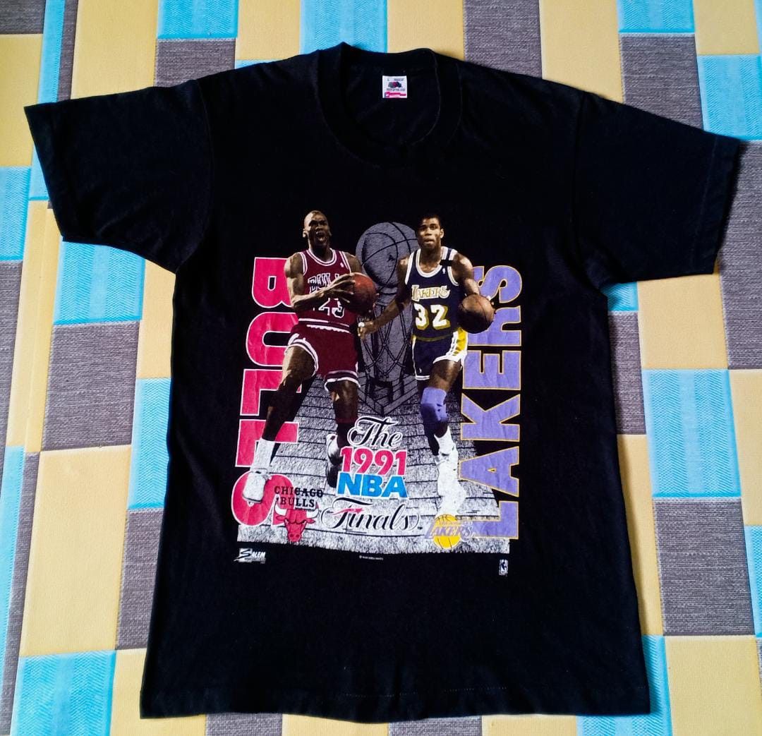 NBA × Vintage Vintage 1991 NBA Michael Jordan x Magic Johnson Final Size US L / EU 52-54 / 3 - 1 Thumbnail