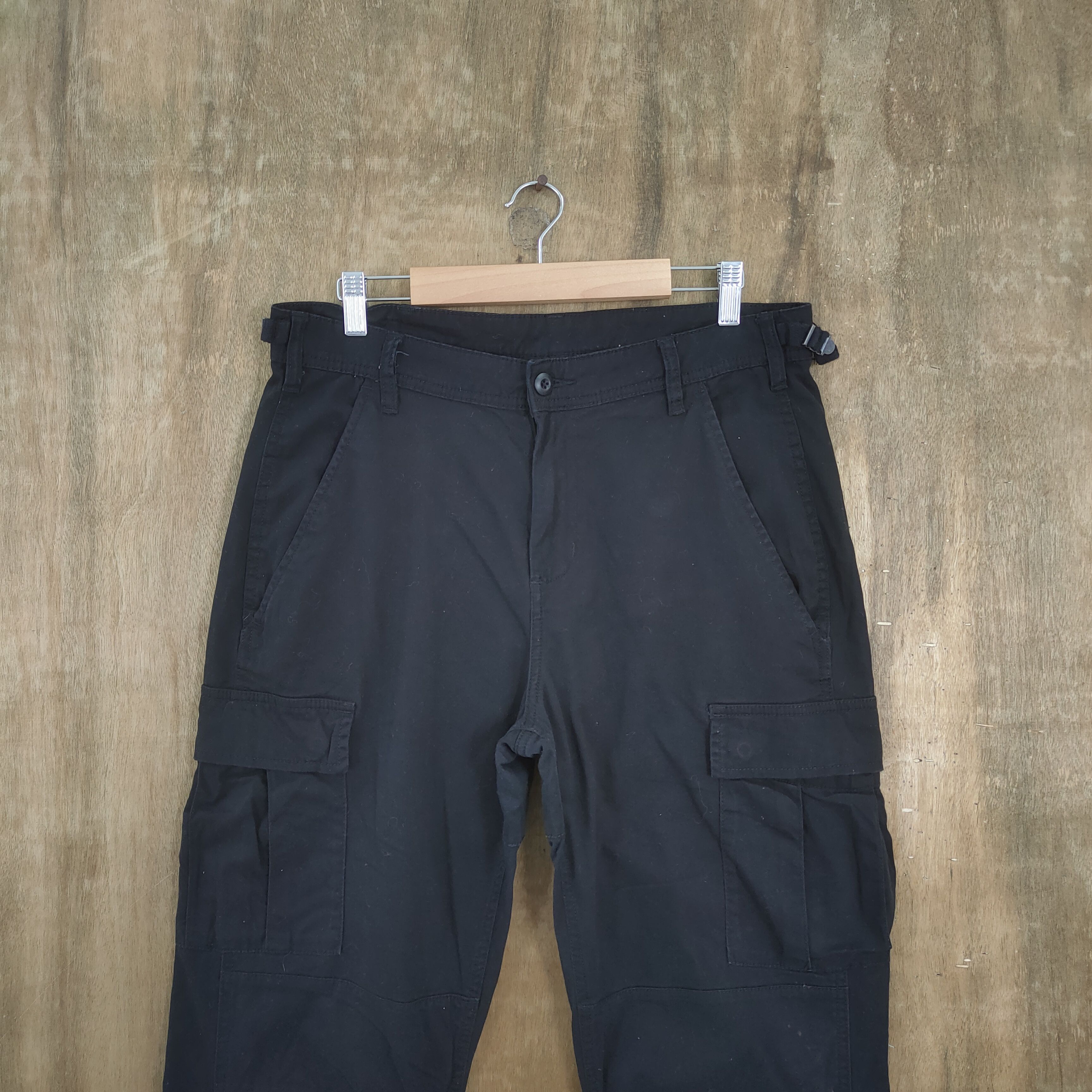 Black Label × Japanese Brand NO BOUNDARIES 8 POCKET CARGO PANTS Size US 32 / EU 48 - 2 Thumbnail