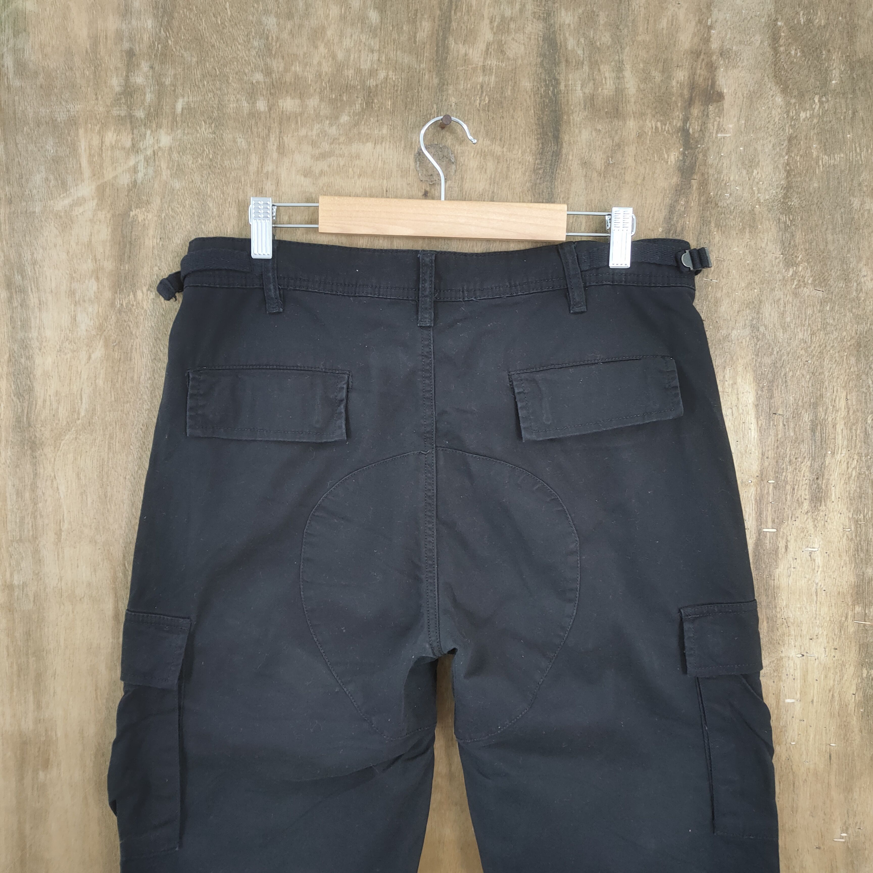 Black Label × Japanese Brand NO BOUNDARIES 8 POCKET CARGO PANTS Size US 32 / EU 48 - 5 Thumbnail