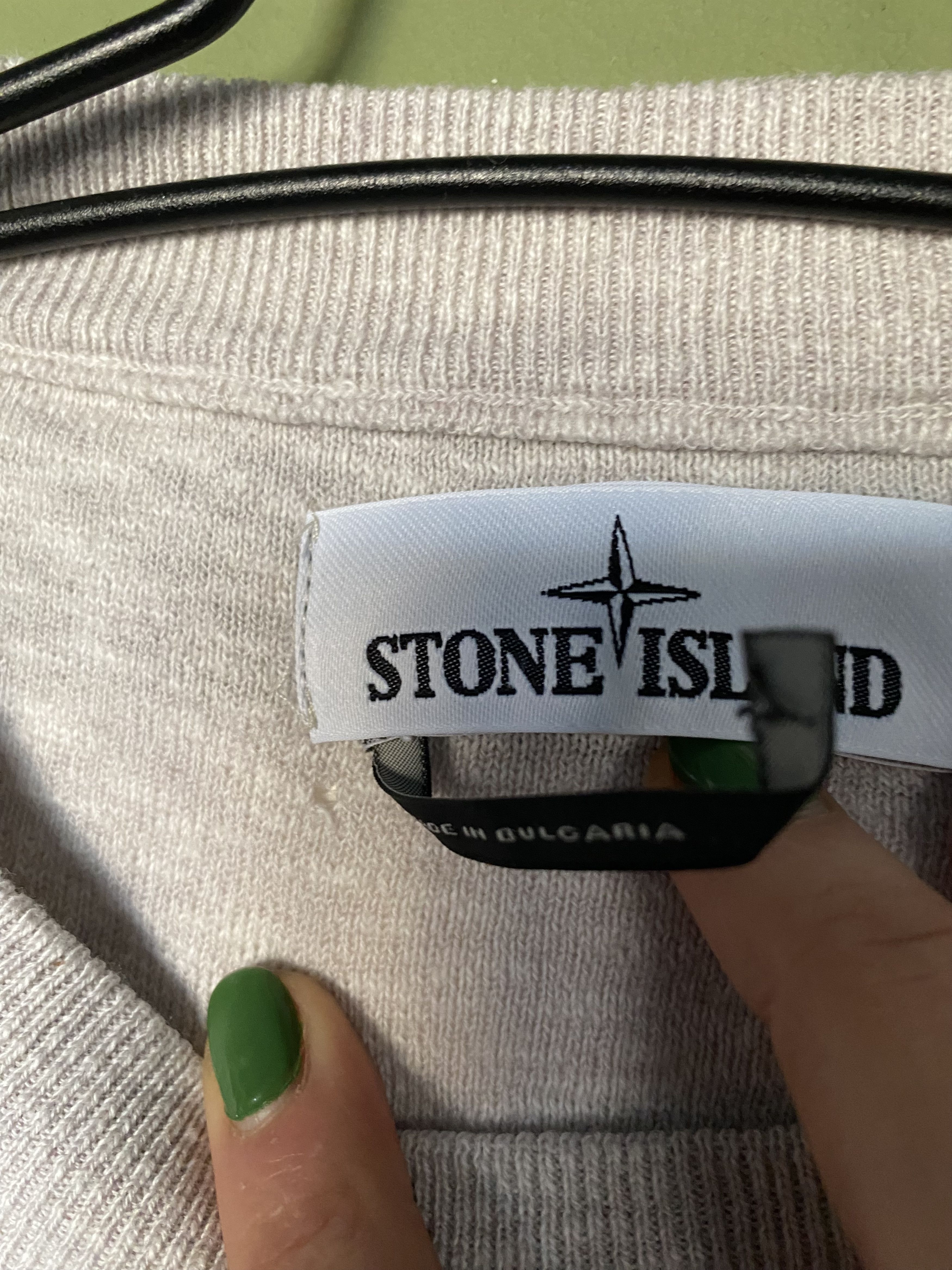 Stone Island Stone Island grey melee crew neck cotton knit Size US XXL / EU 58 / 5 - 3 Thumbnail