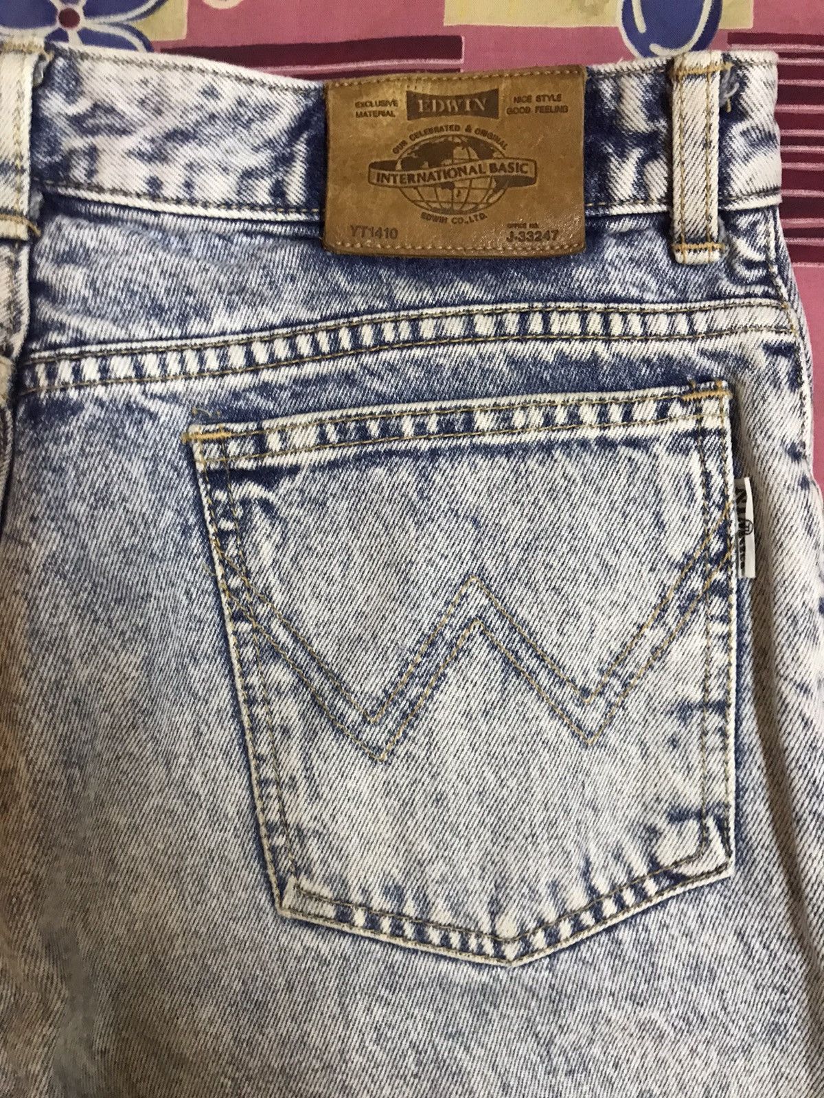 Edwin × Japanese Brand Edwin acidwash jeans style classic Size US 30 / EU 46 - 5 Thumbnail