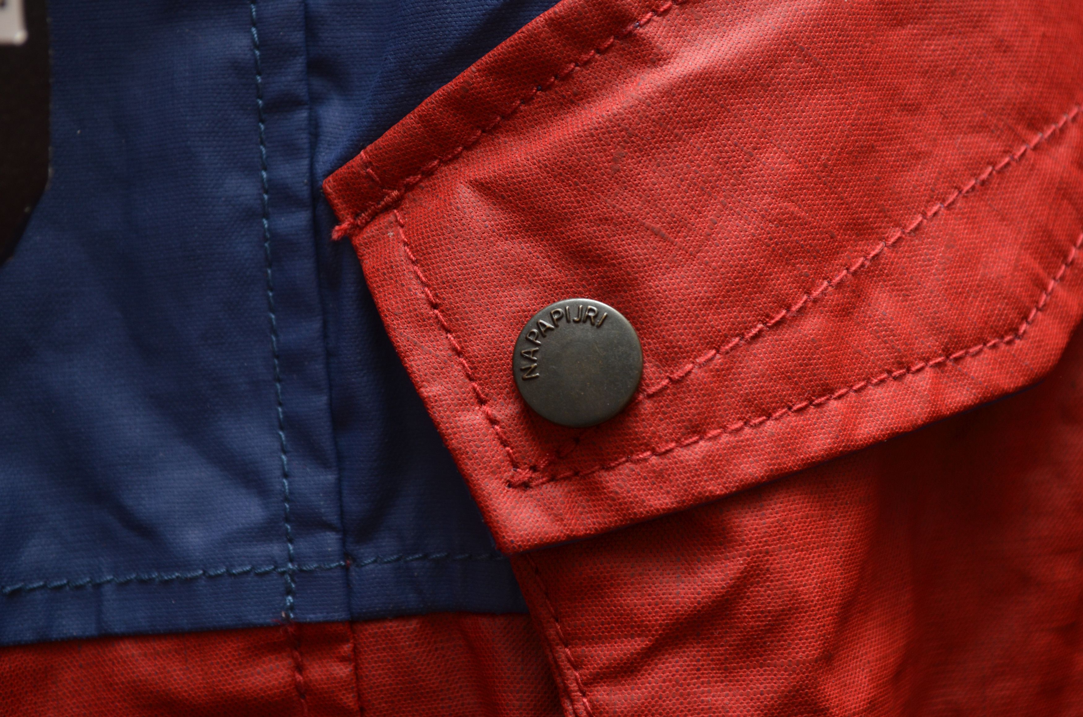 Napapijri Napapijri 100% Linen Garment Dyed Coated Jacket NWT Size US M / EU 48-50 / 2 - 5 Thumbnail