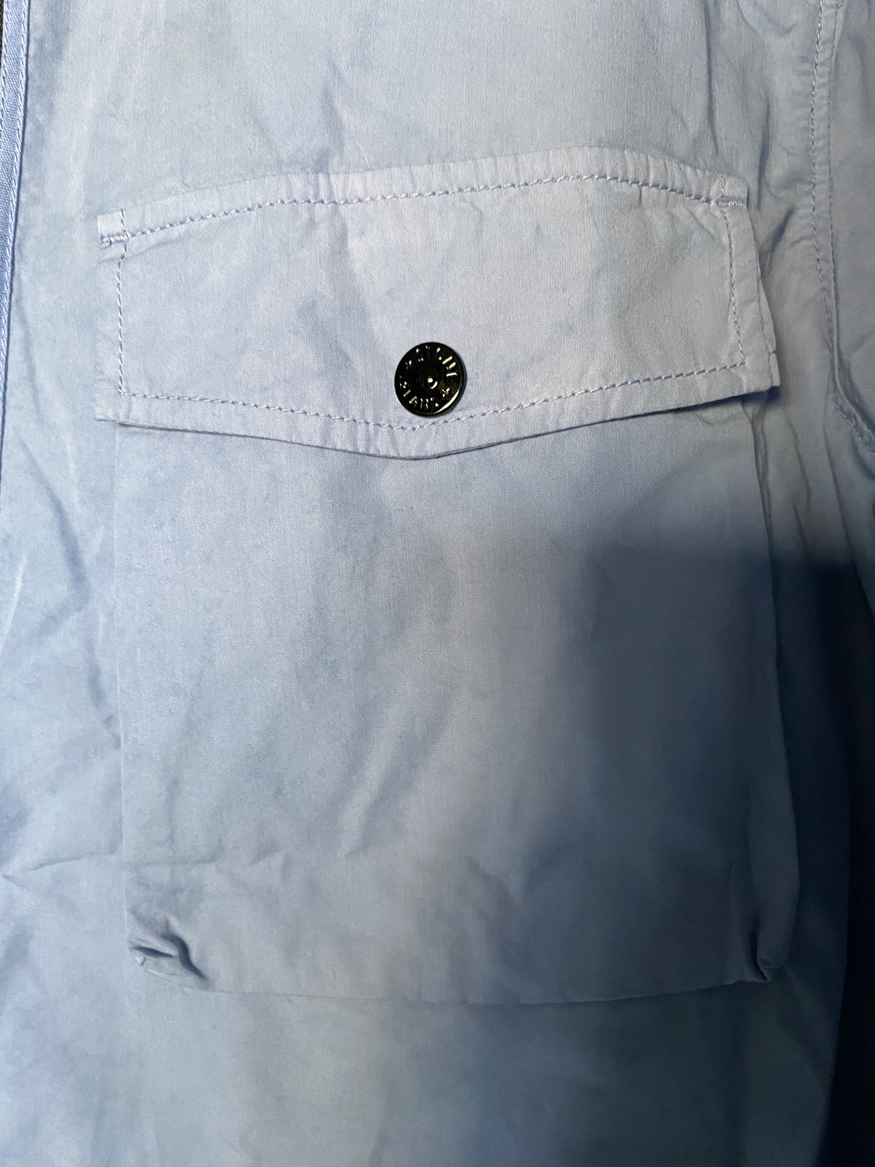 Stone Island STONE ISLAND GARMENT DYED ZIP POCKET OVERSHIRT Size US XL / EU 56 / 4 - 4 Thumbnail