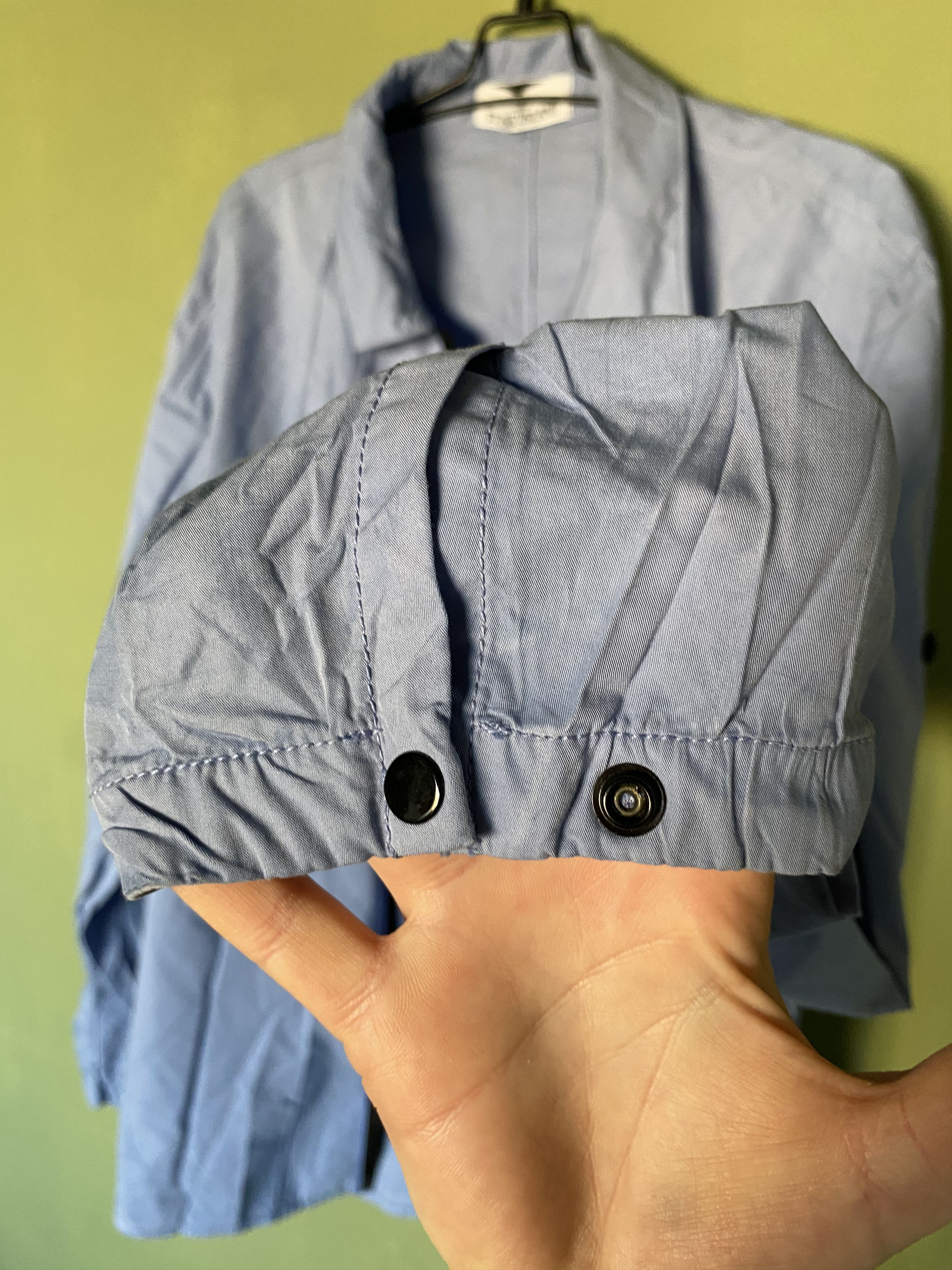 Stone Island STONE ISLAND GARMENT DYED ZIP POCKET OVERSHIRT Size US XL / EU 56 / 4 - 5 Thumbnail