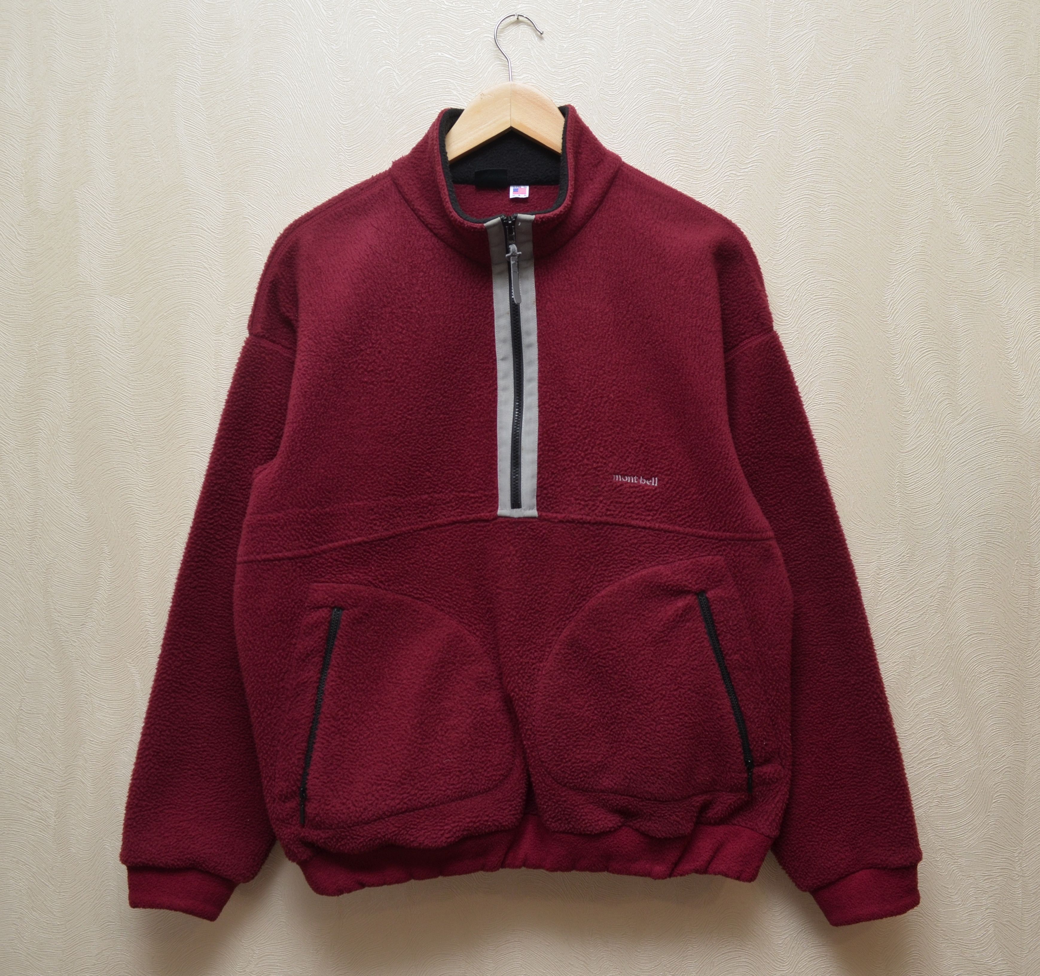 Montbell × Vintage Montbell 1/4 Zip Pile Fleece Jacket Made in USA Size M Size US S / EU 44-46 / 1 - 1 Thumbnail