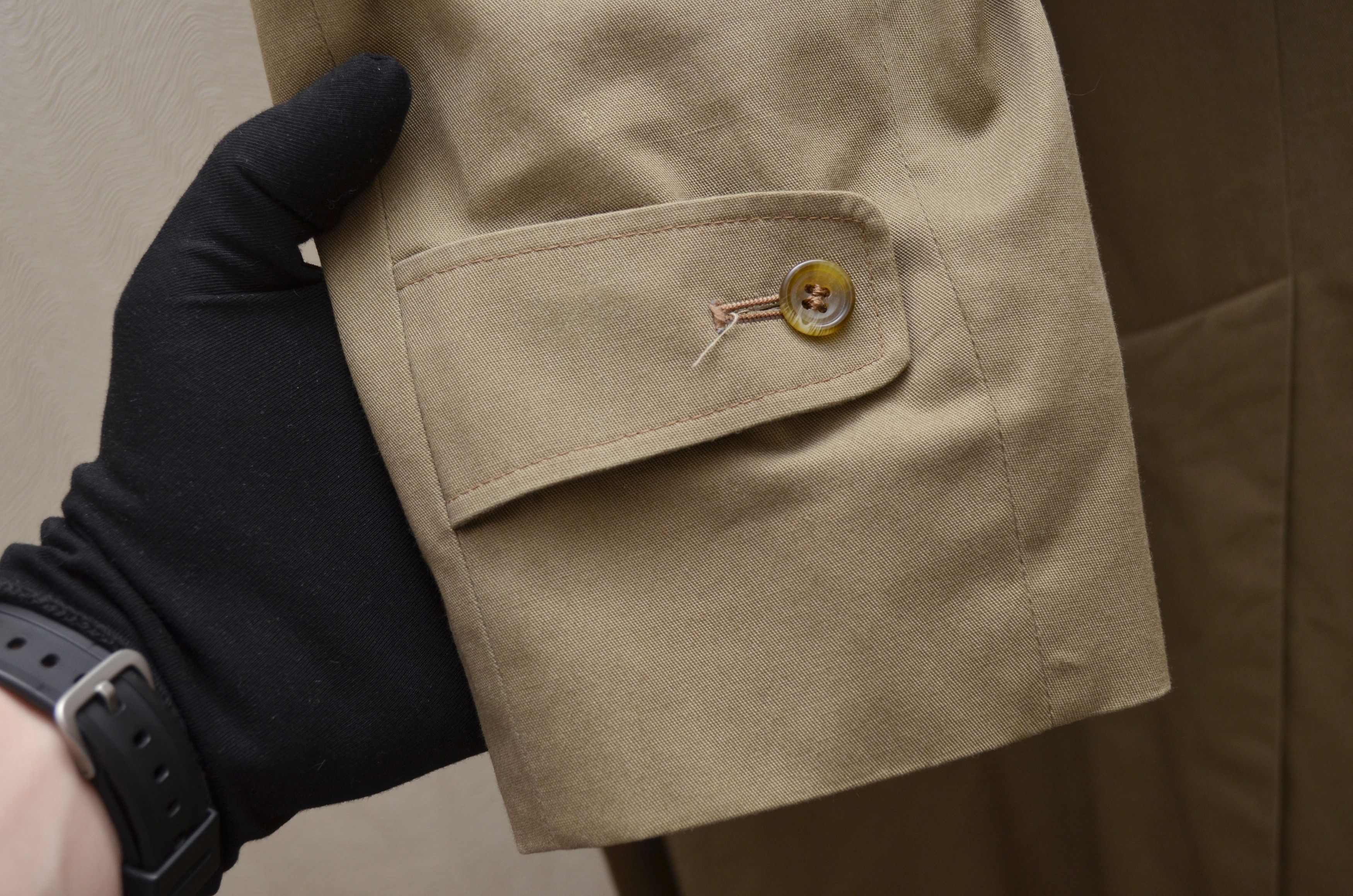 Aquascutum × Vintage Vintage Aquascutum Check Belted Trench Coat 90s y2k Size US L / EU 52-54 / 3 - 8 Thumbnail