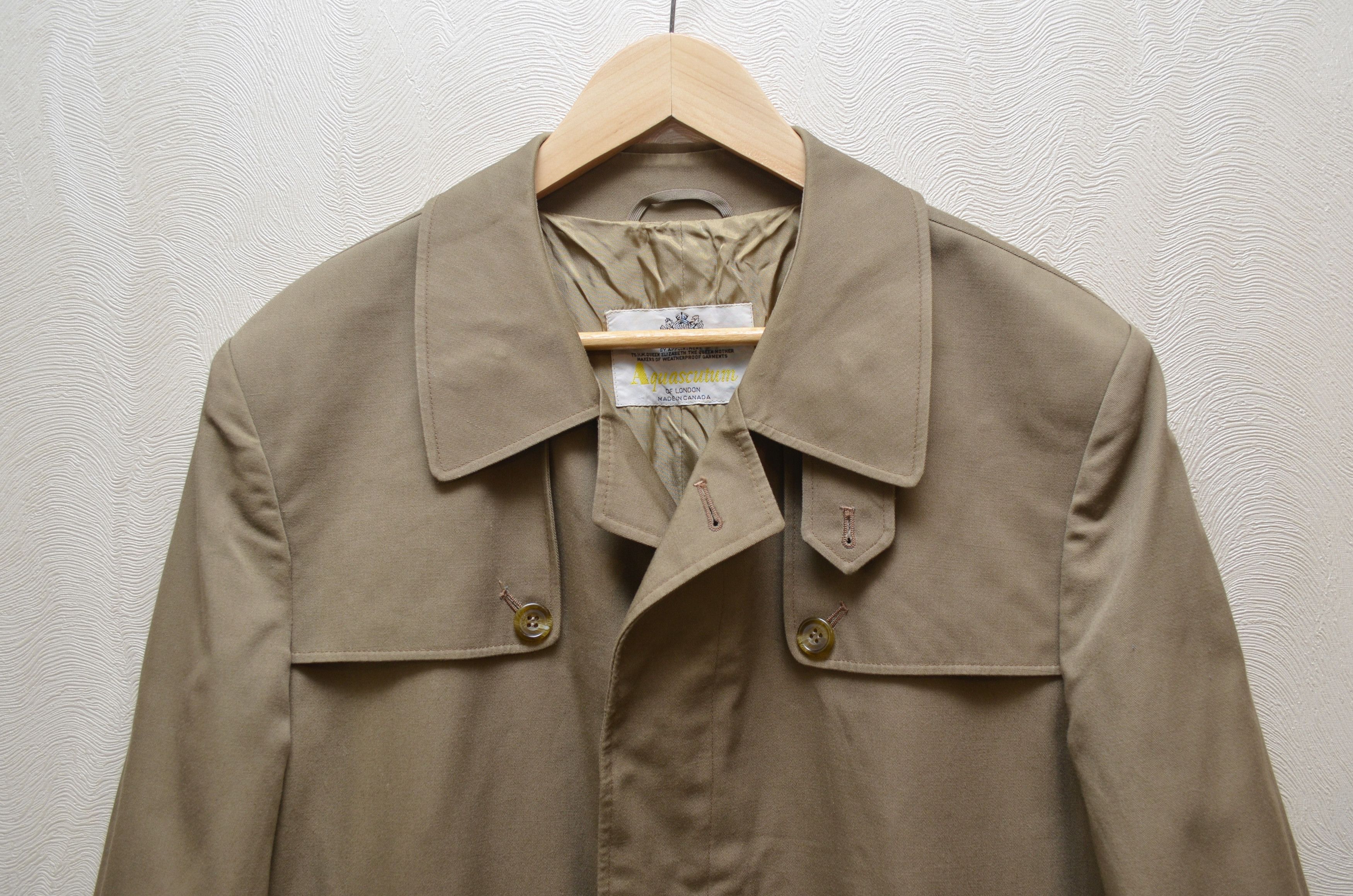 Aquascutum × Vintage Vintage Aquascutum Check Belted Trench Coat 90s y2k Size US L / EU 52-54 / 3 - 4 Thumbnail