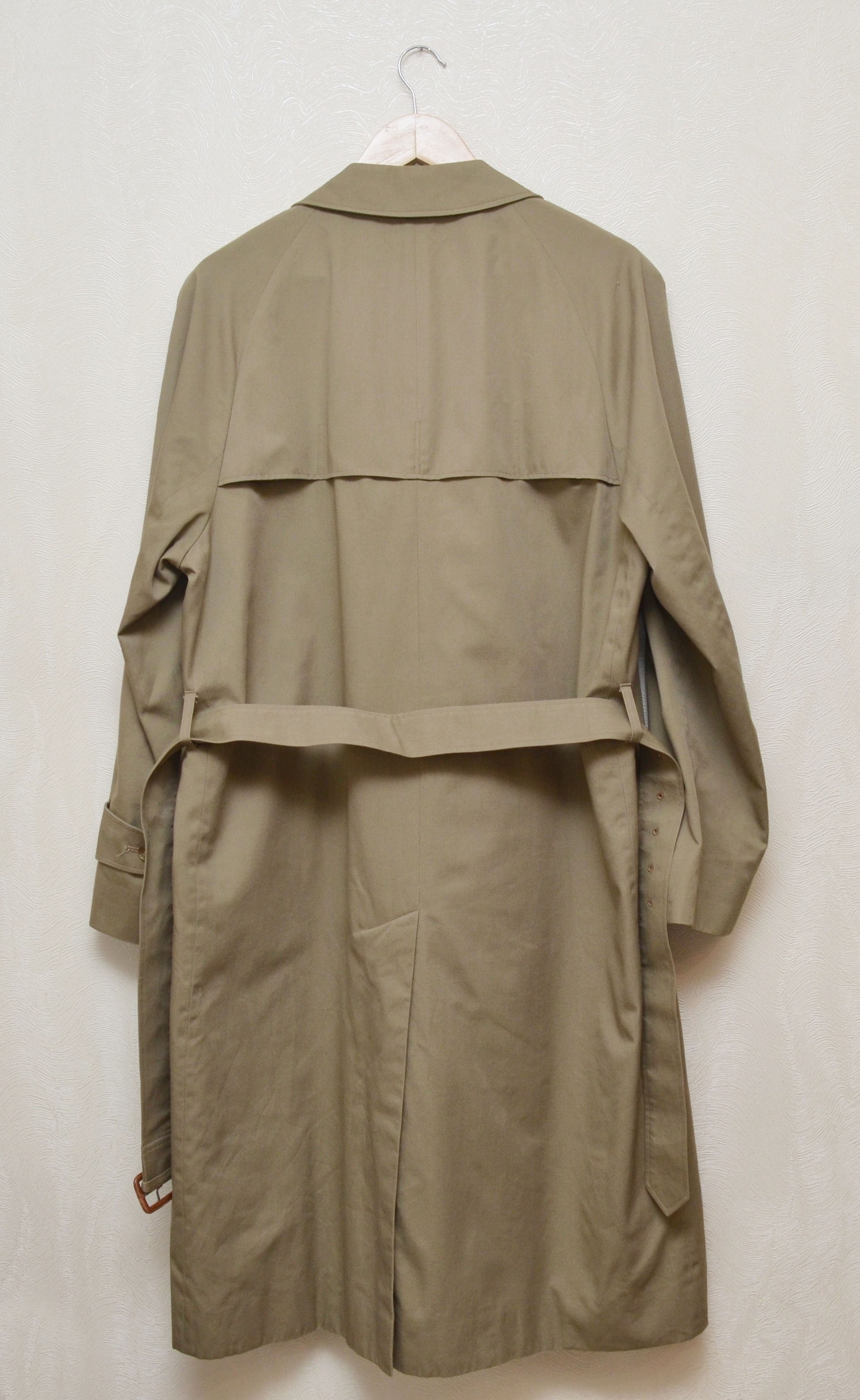 Aquascutum × Vintage Vintage Aquascutum Check Belted Trench Coat 90s y2k Size US L / EU 52-54 / 3 - 6 Thumbnail