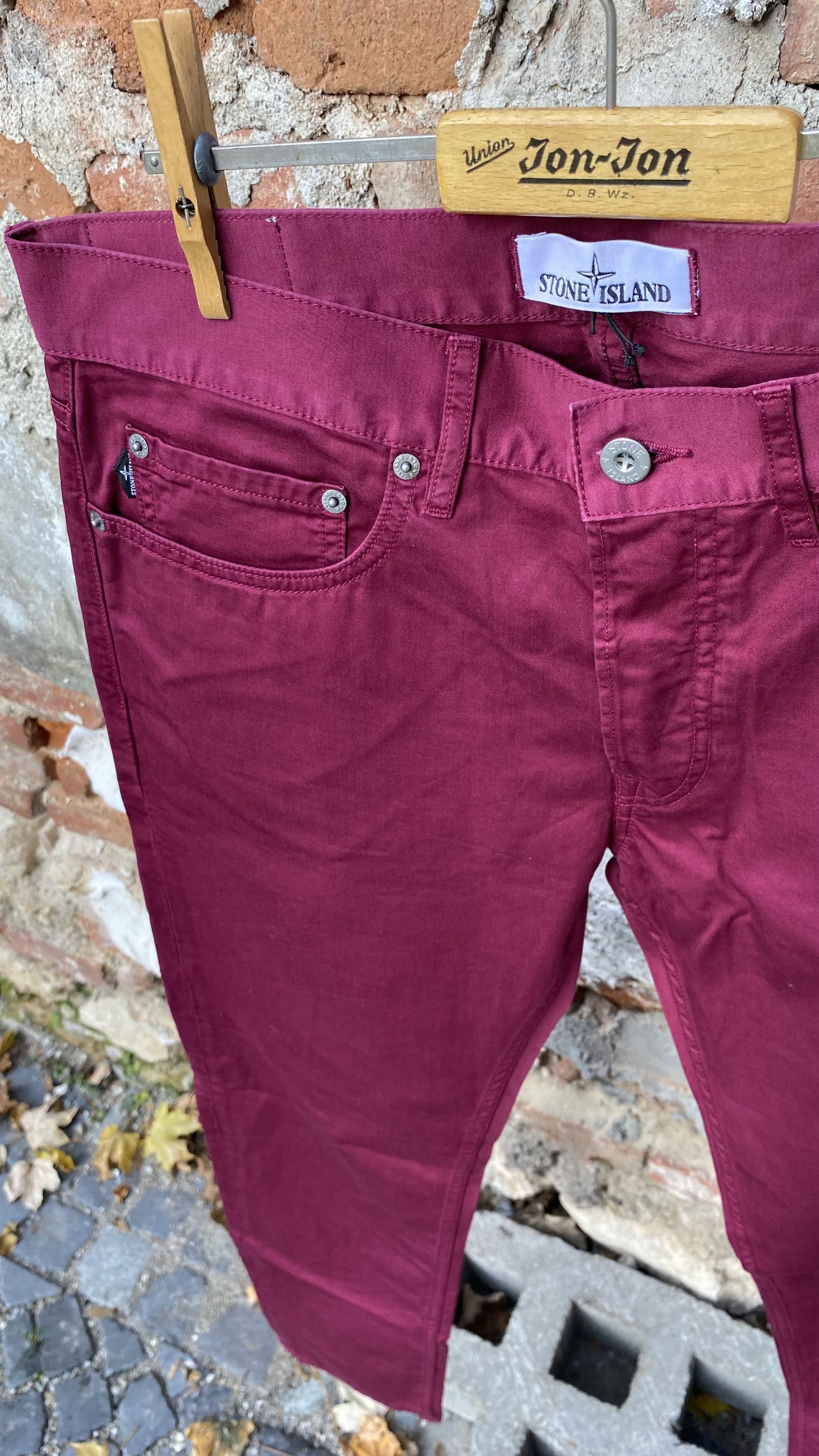 Stone Island STONE ISLAND SATIN TROUSERS Size US 32 / EU 48 - 2 Thumbnail