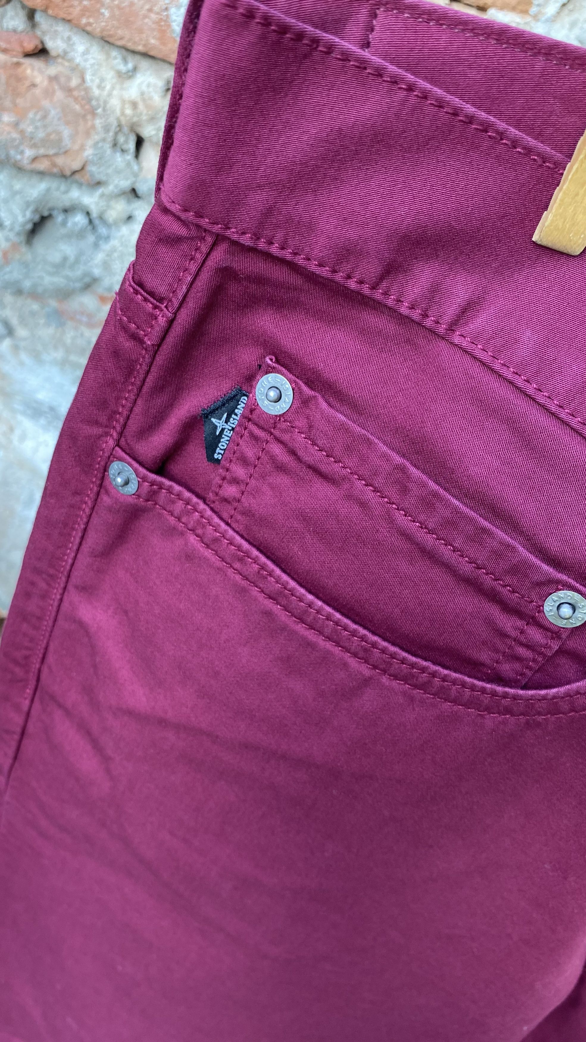 Stone Island STONE ISLAND SATIN TROUSERS Size US 32 / EU 48 - 3 Thumbnail