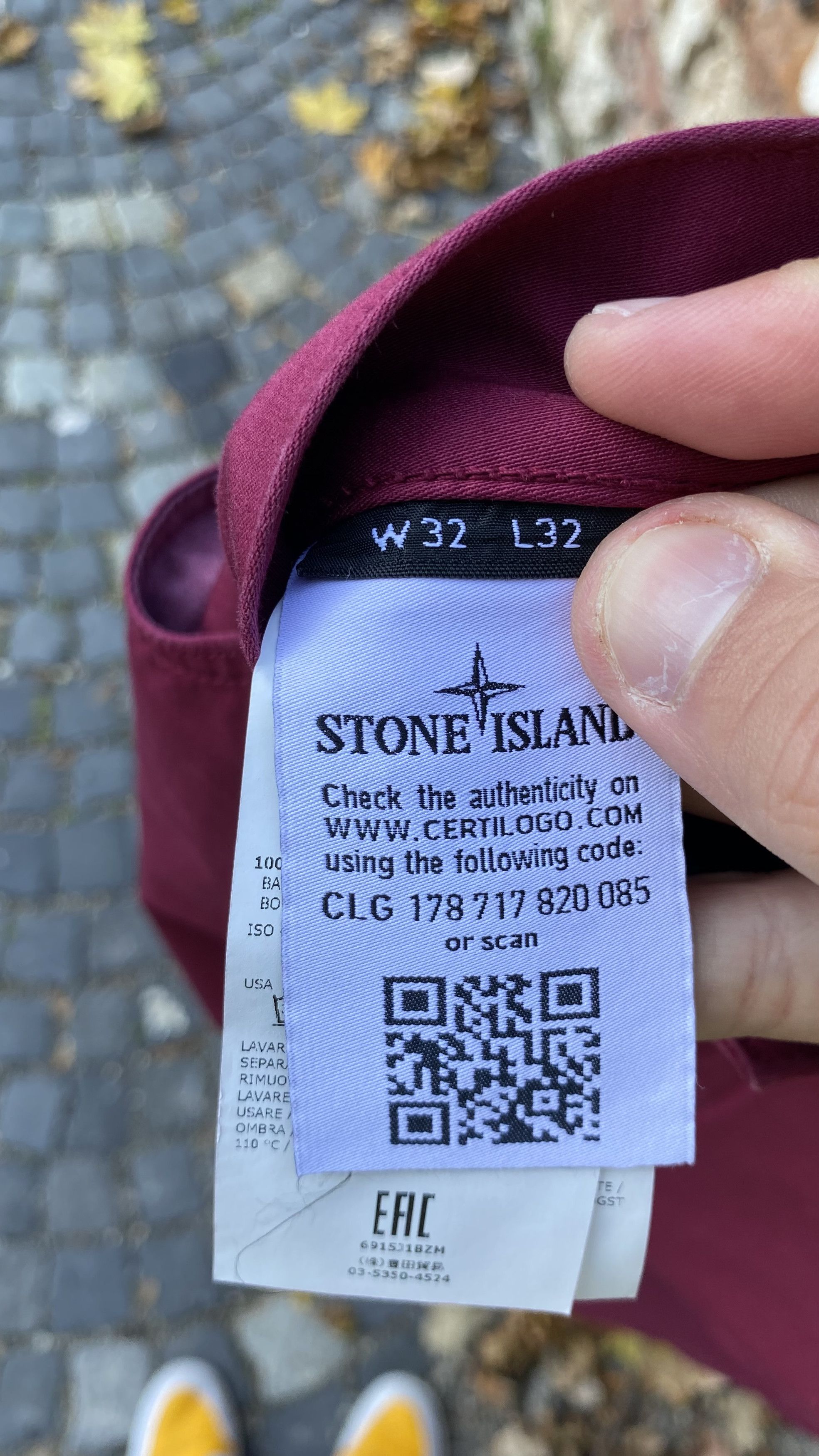 Stone Island STONE ISLAND SATIN TROUSERS Size US 32 / EU 48 - 6 Thumbnail