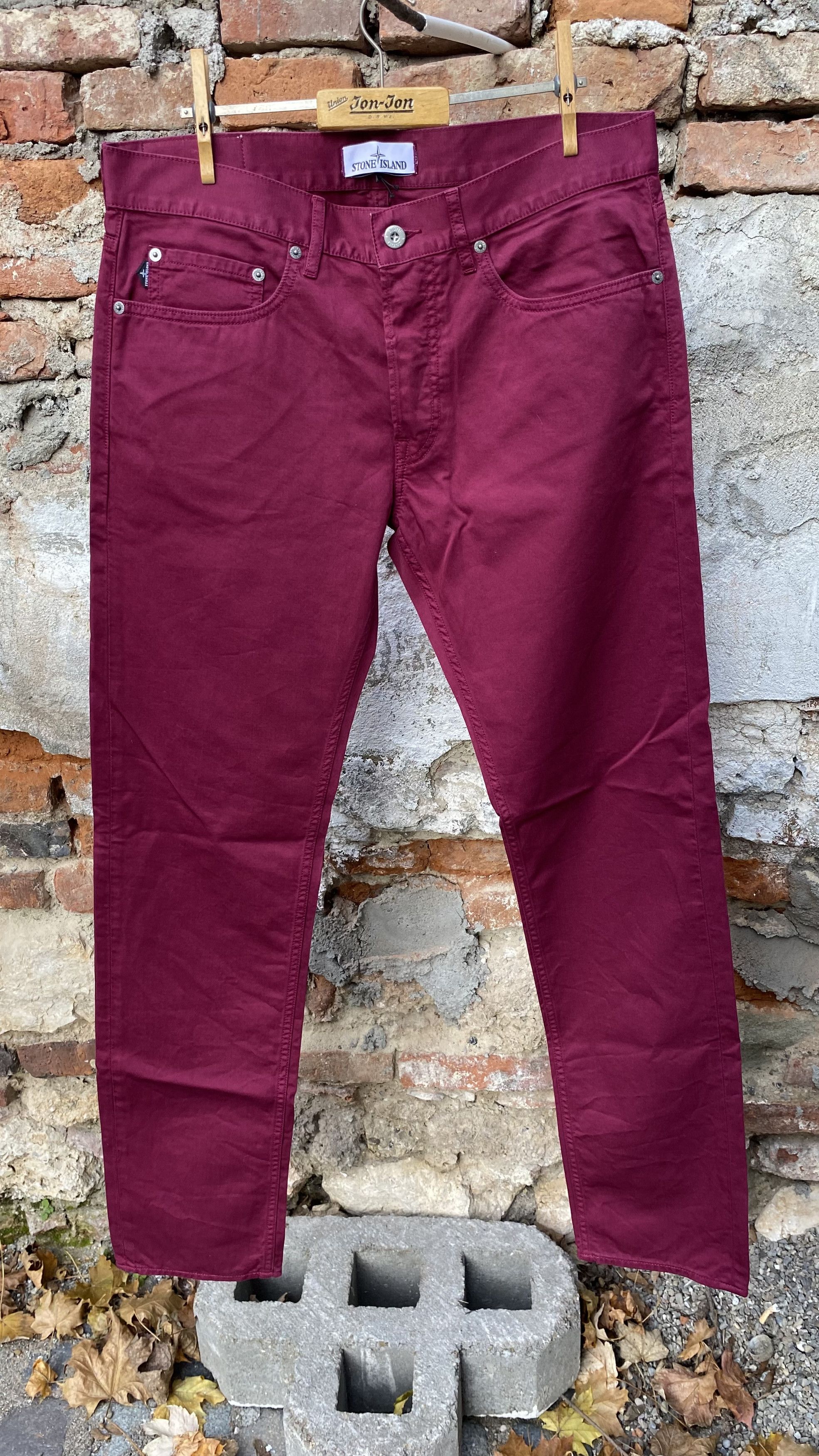 Stone Island STONE ISLAND SATIN TROUSERS Size US 32 / EU 48 - 1 Thumbnail