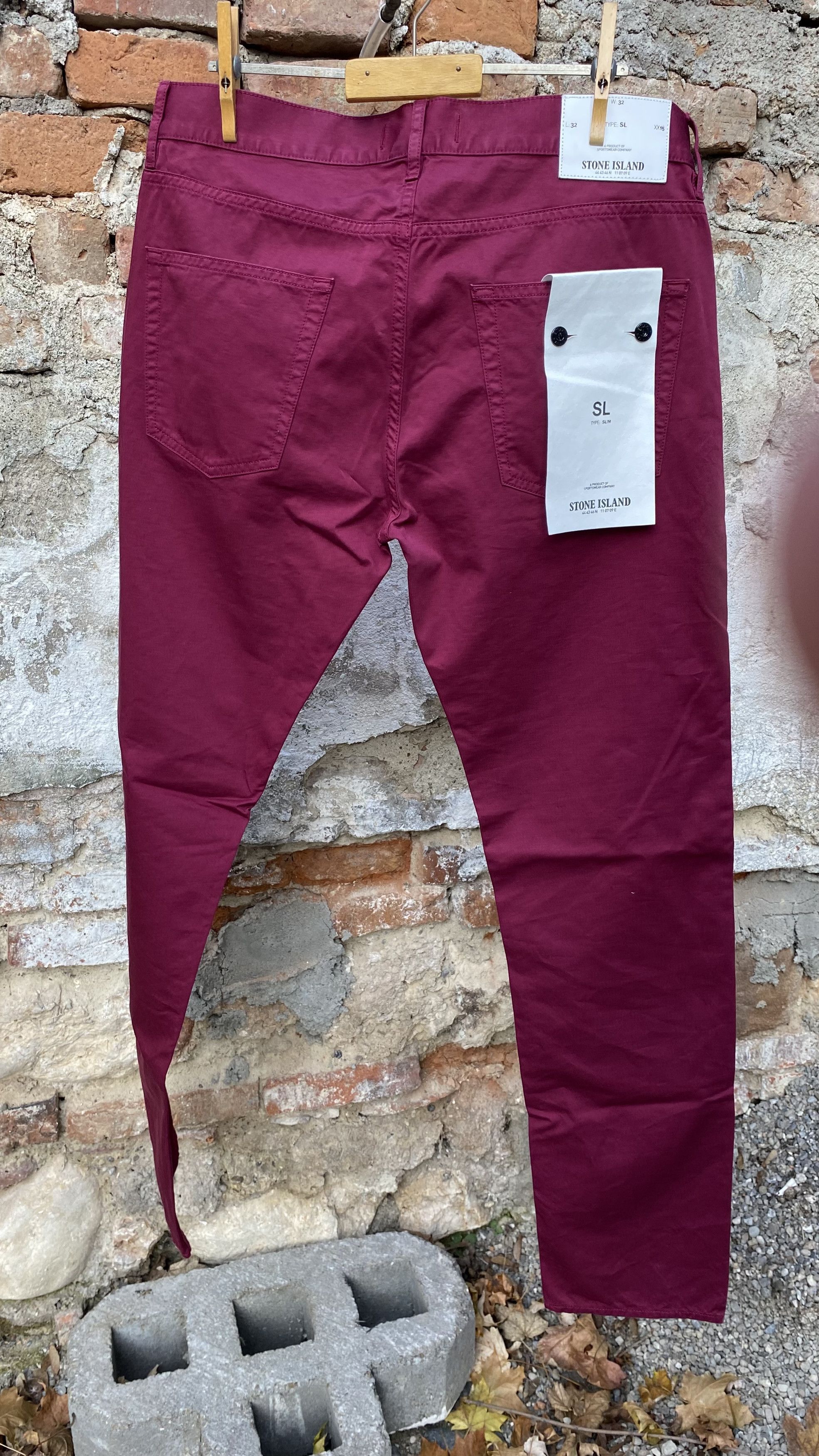 Stone Island STONE ISLAND SATIN TROUSERS Size US 32 / EU 48 - 9 Thumbnail