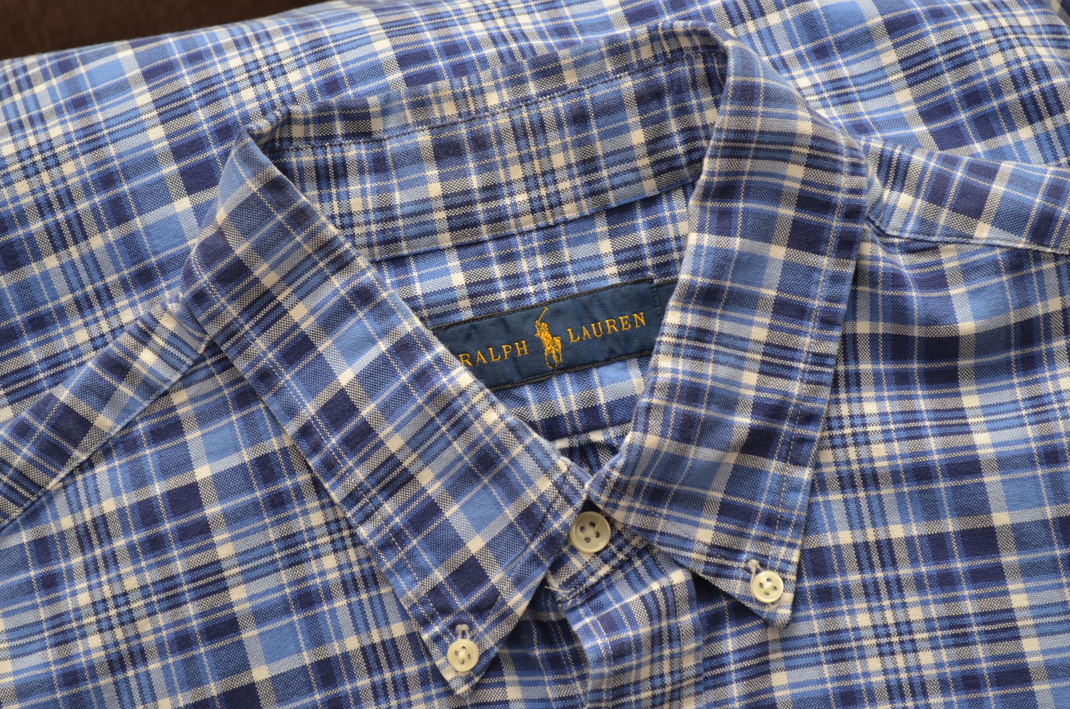 Polo Ralph Lauren Polo Ralph Lauren Blue Check Multicolor Pony Shirt Sz XL Size US XL / EU 56 / 4 - 9 Thumbnail