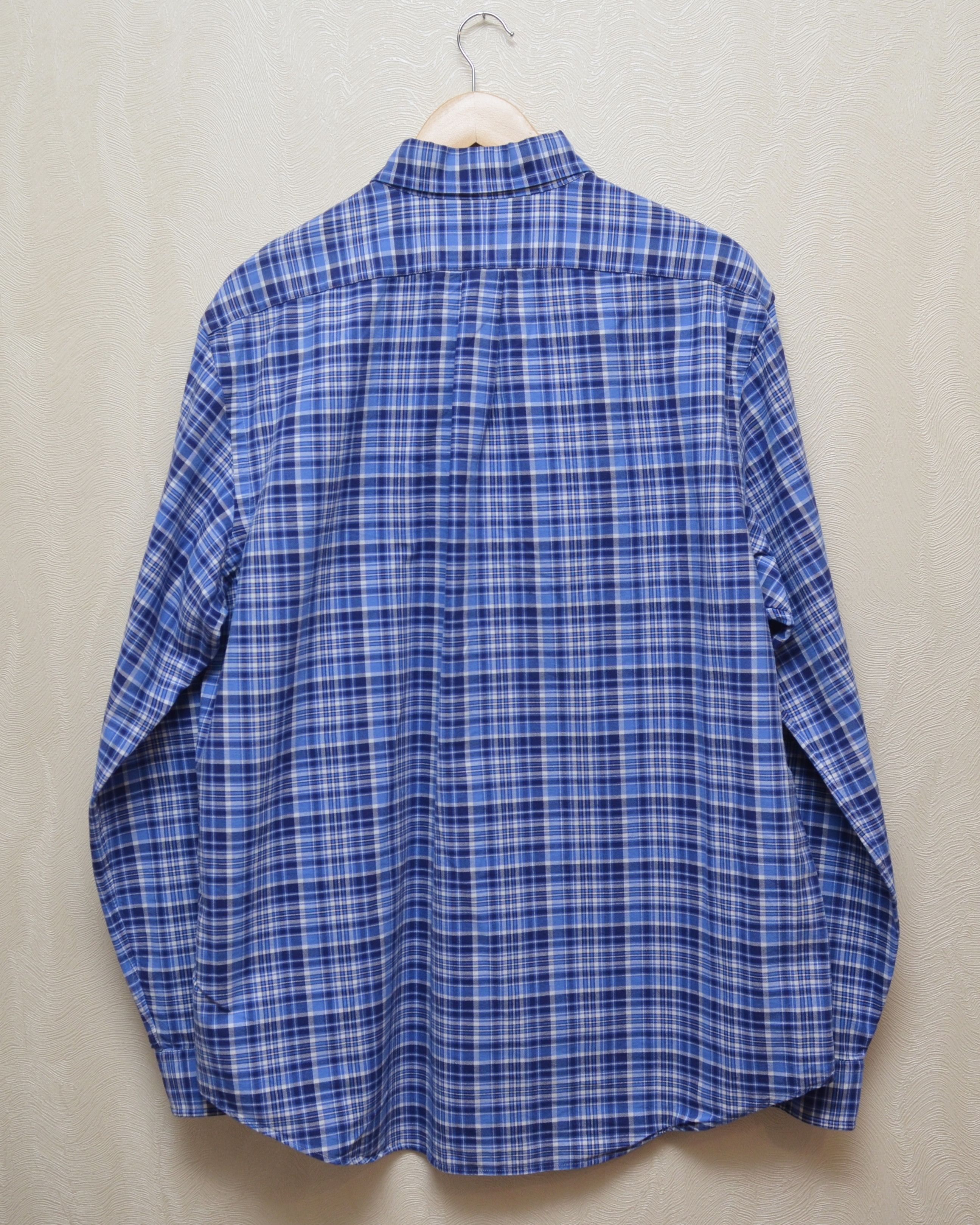 Polo Ralph Lauren Polo Ralph Lauren Blue Check Multicolor Pony Shirt Sz XL Size US XL / EU 56 / 4 - 6 Thumbnail