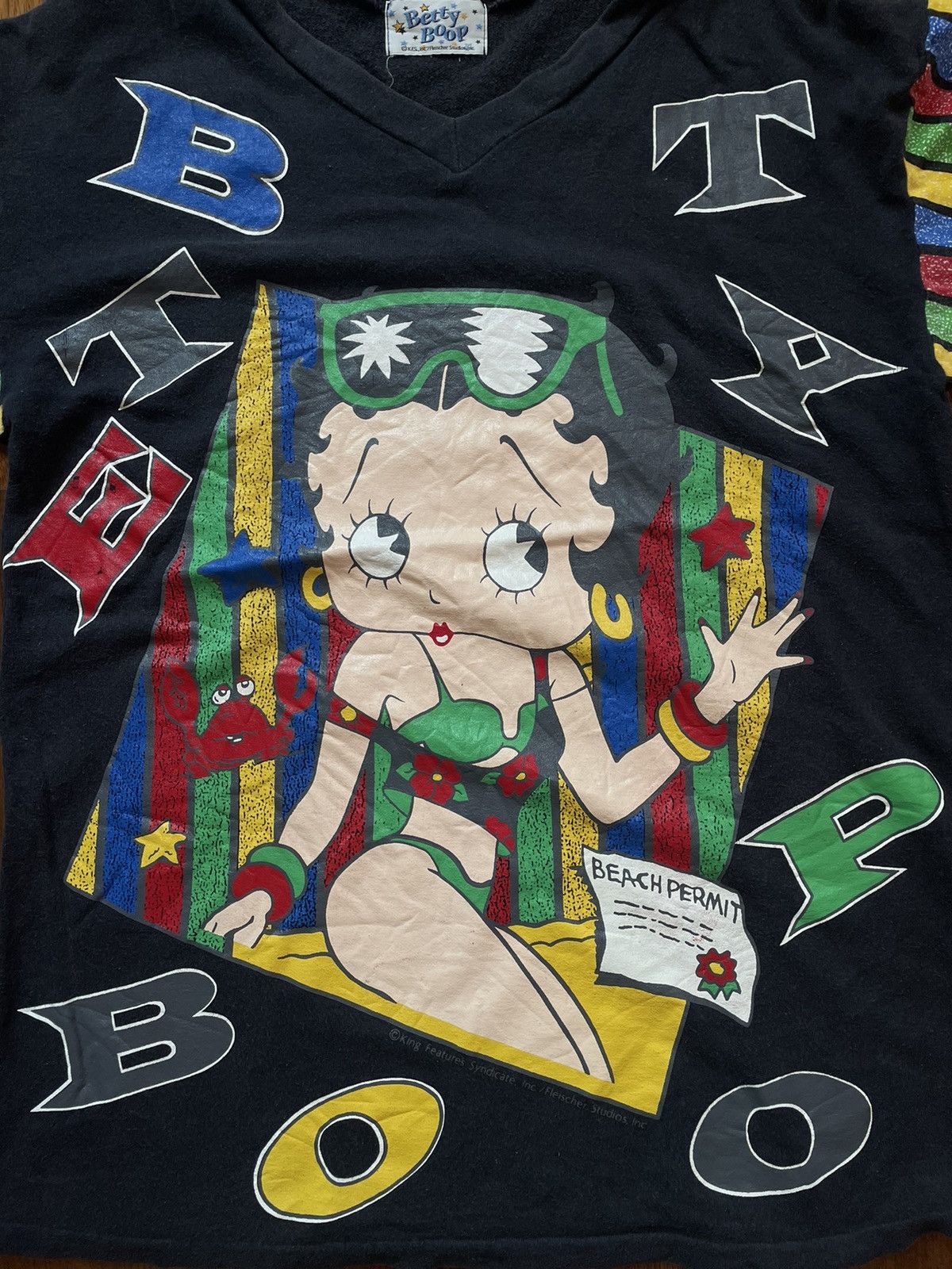 Vintage Vintage Betty Boop Size US L / EU 52-54 / 3 - 3 Thumbnail