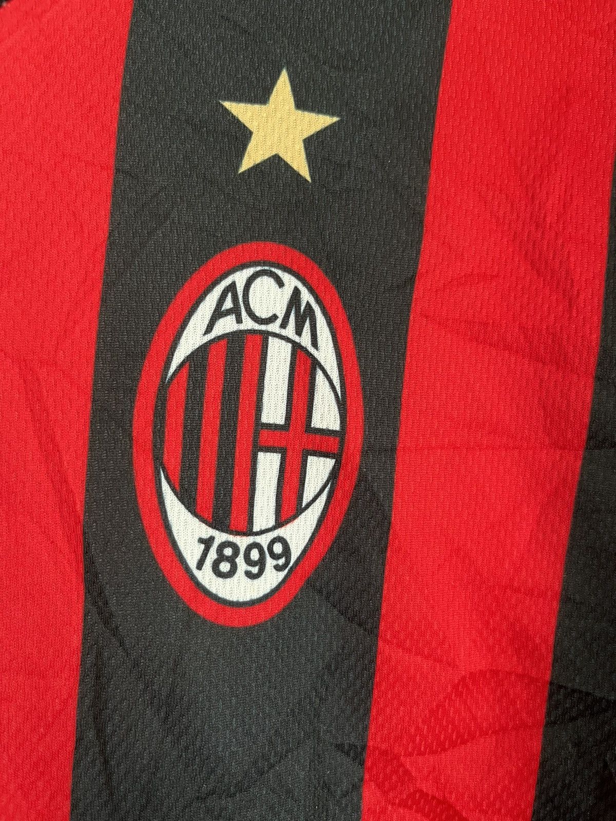 Vintage AC Milan jersey ft10 Size US L / EU 52-54 / 3 - 3 Thumbnail