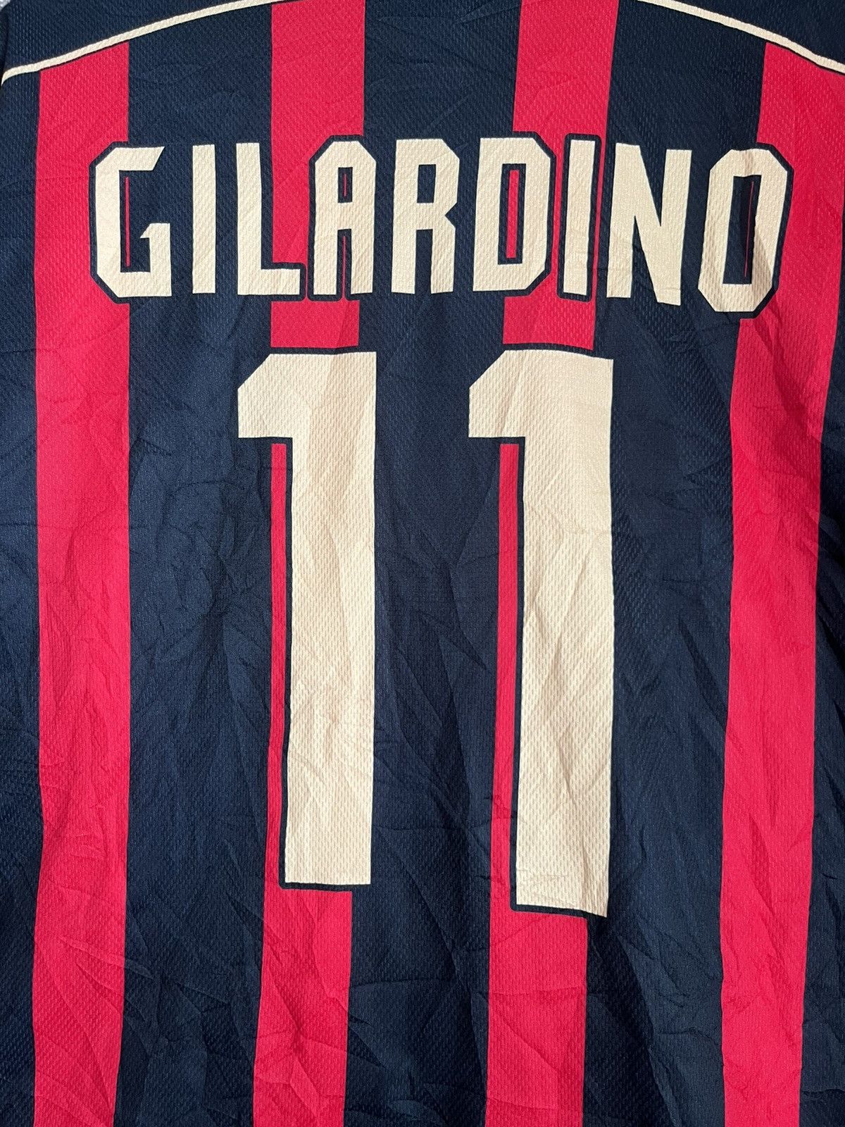 Vintage AC Milan jersey ft10 Size US L / EU 52-54 / 3 - 6 Thumbnail
