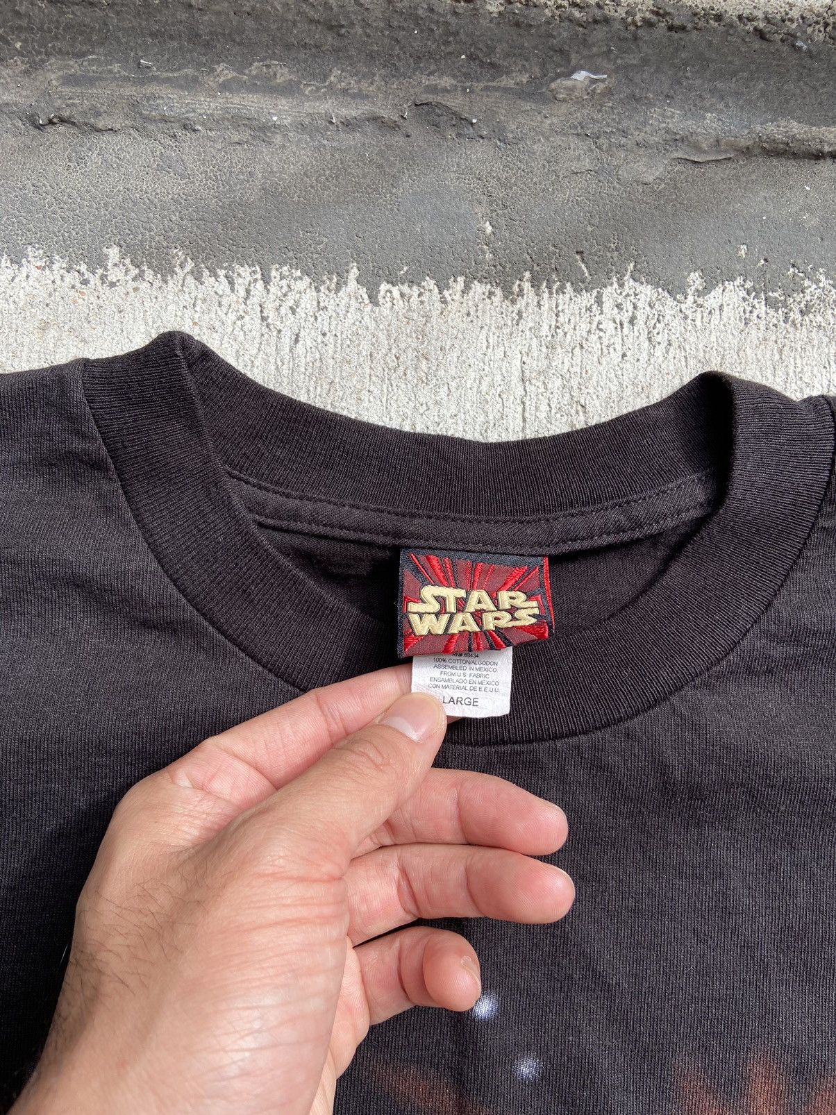 Star Wars × Vintage Vintage 90’s Star Wars Sith Darth Maul Black Shirt StarWars Size US L / EU 52-54 / 3 - 3 Thumbnail