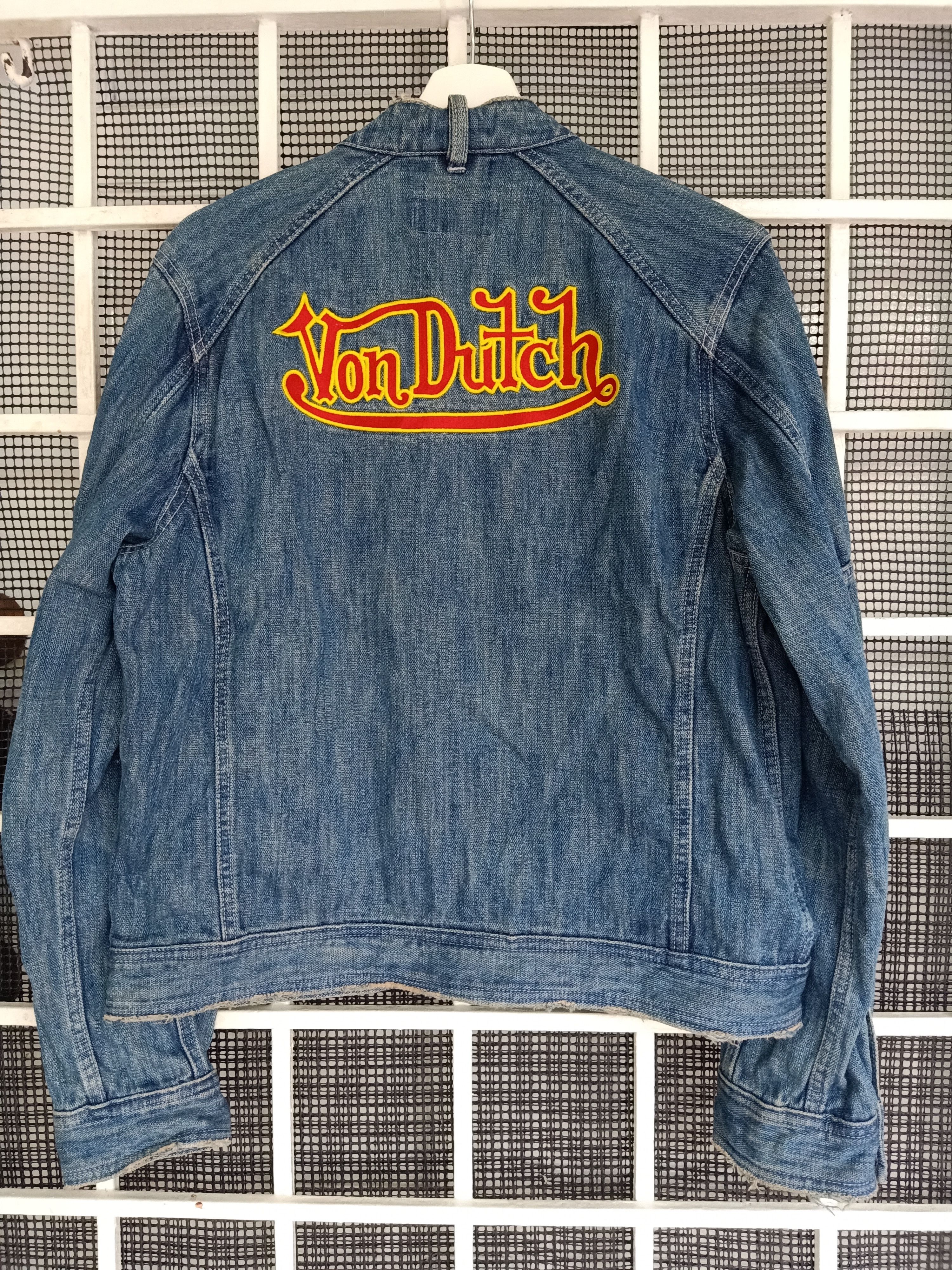 Vintage × Von Dutch Vintage Von Dutch Patches Denim Jacket Size US M / EU 48-50 / 2 - 7 Thumbnail