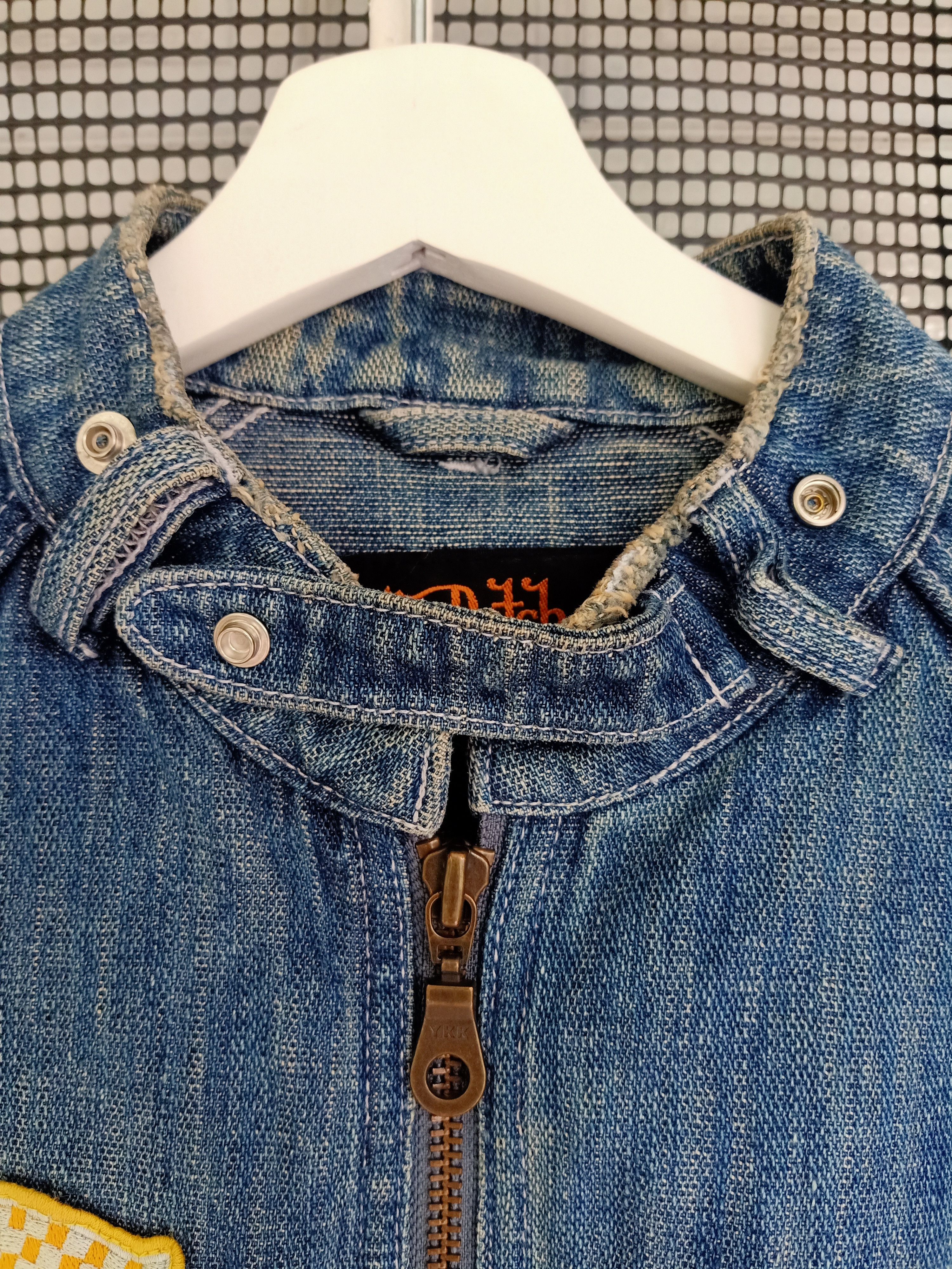 Vintage × Von Dutch Vintage Von Dutch Patches Denim Jacket Size US M / EU 48-50 / 2 - 3 Thumbnail