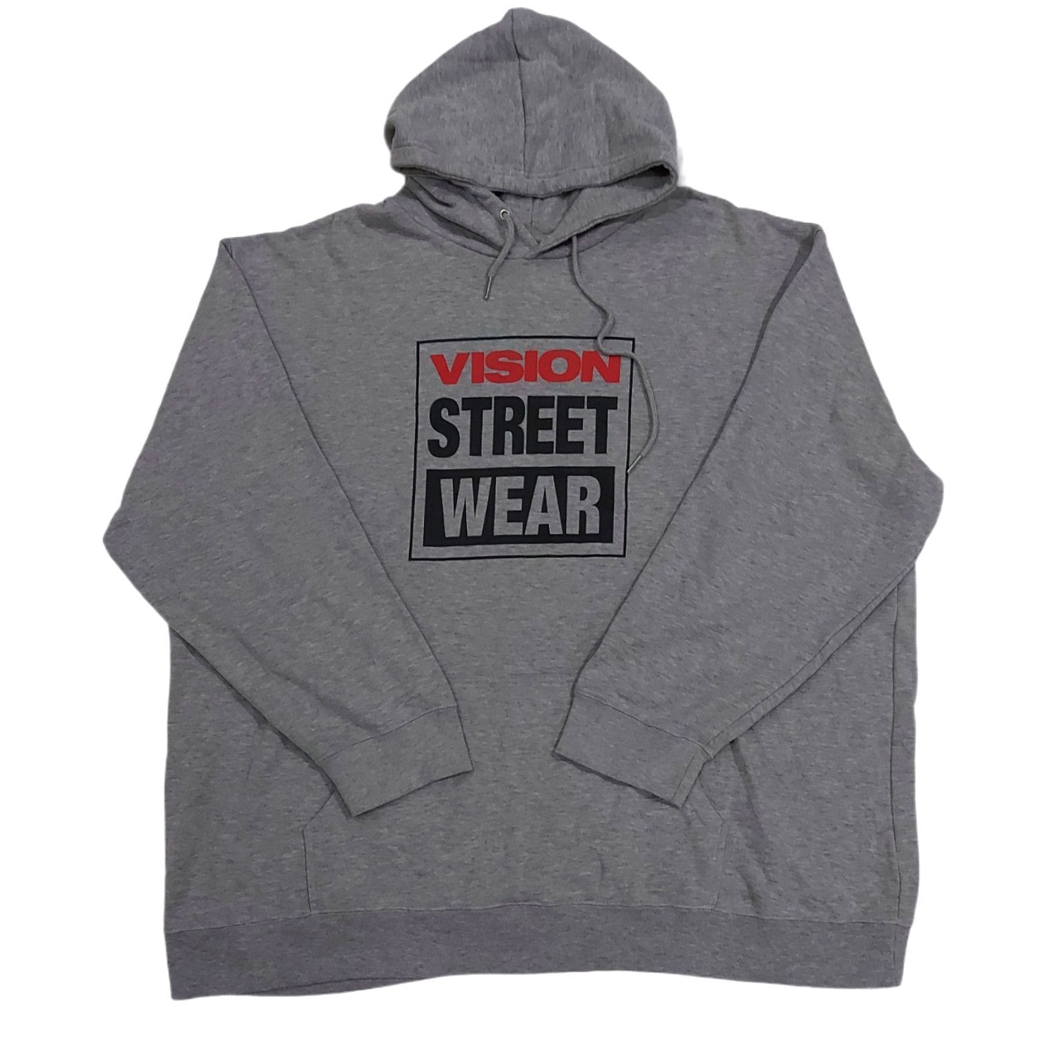 Vision Streetwear RARE! VISION STREETWEAR BIG BOX LOGO HOODIE (SIZE 7L) Size US XXL / EU 58 / 5 - 1 Thumbnail