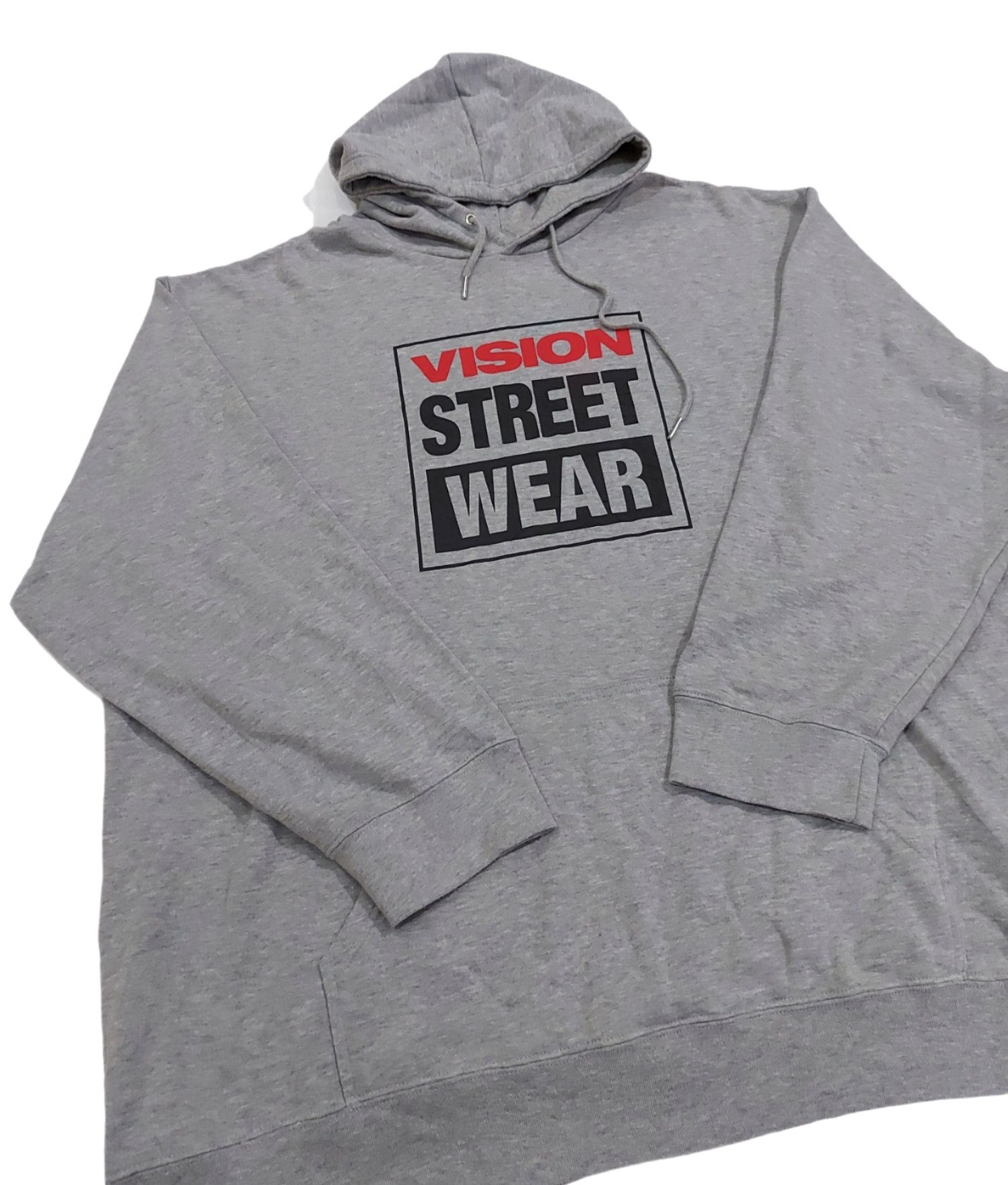 Vision Streetwear RARE! VISION STREETWEAR BIG BOX LOGO HOODIE (SIZE 7L) Size US XXL / EU 58 / 5 - 4 Thumbnail