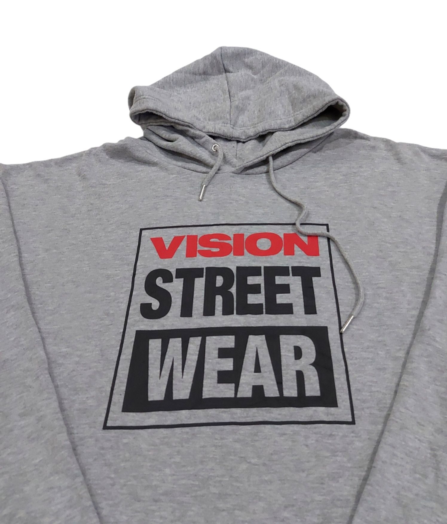 Vision Streetwear RARE! VISION STREETWEAR BIG BOX LOGO HOODIE (SIZE 7L) Size US XXL / EU 58 / 5 - 5 Thumbnail