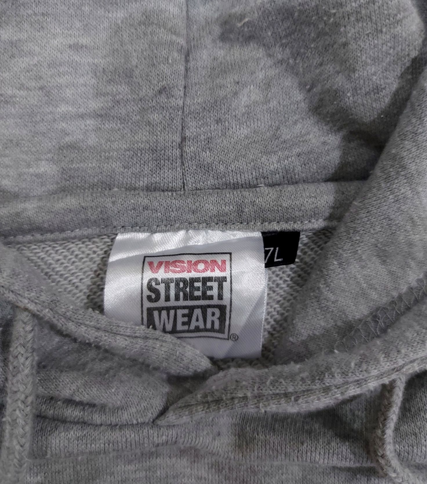 Vision Streetwear RARE! VISION STREETWEAR BIG BOX LOGO HOODIE (SIZE 7L) Size US XXL / EU 58 / 5 - 6 Thumbnail