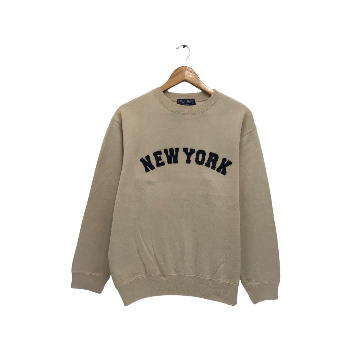 Japanese Brand Vintage New York Sweatshirt Big Spellout New York NY Size US M / EU 48-50 / 2 - 1 Thumbnail