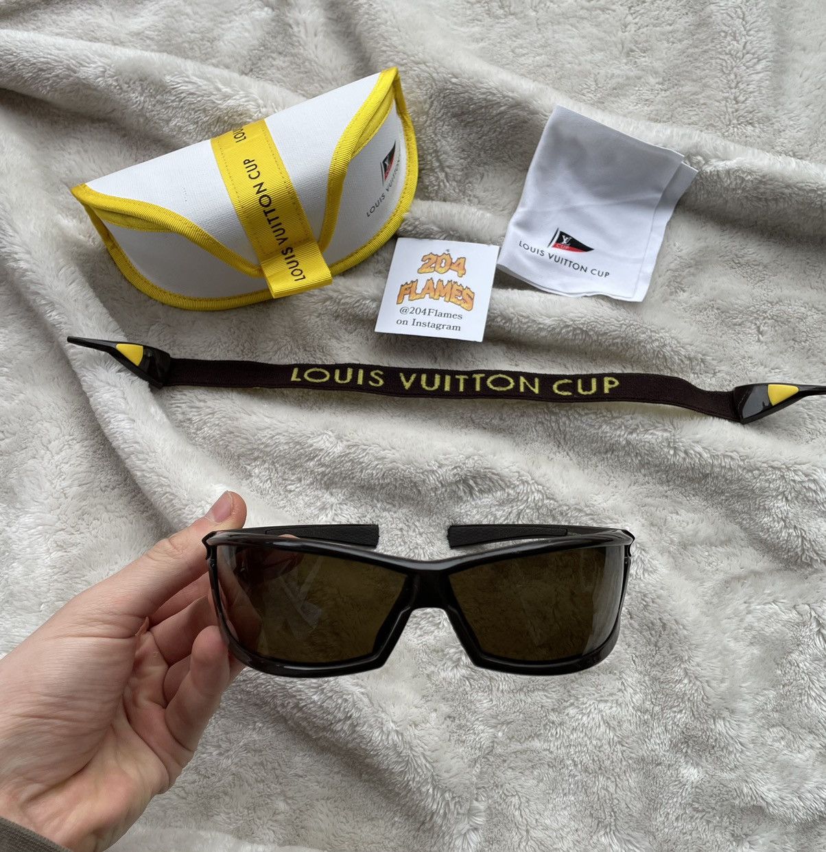 Louis Vuitton - Cyclone Sunglasses (Clear/Transparent) – eluXive