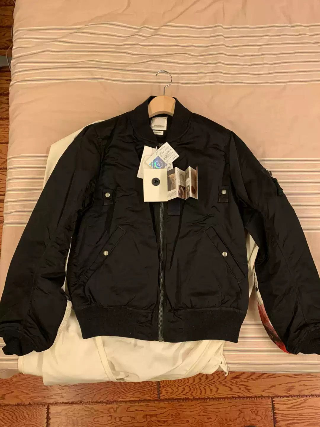 image of Visvim Thorson Jkt Ma1 Albacore in Black, Men's (Size XL)