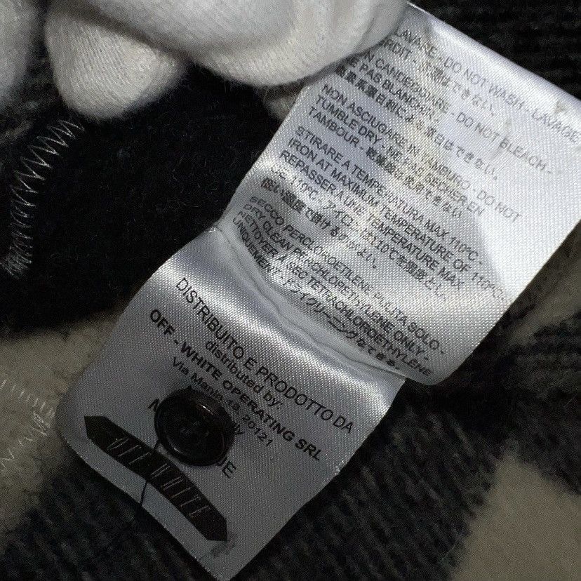 Off-White Off White 2016AW Check Flannel Patchwork wool Coat Size US M / EU 48-50 / 2 - 12 Thumbnail