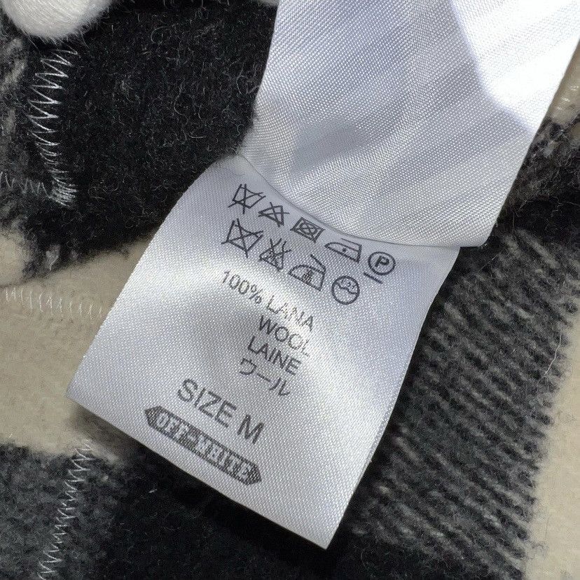 Off-White Off White 2016AW Check Flannel Patchwork wool Coat Size US M / EU 48-50 / 2 - 11 Thumbnail