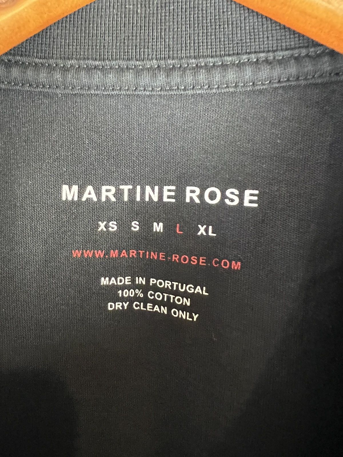 Martine Rose Martine Rose Classic Logo Tee Size US M / EU 48-50 / 2 - 3 Thumbnail
