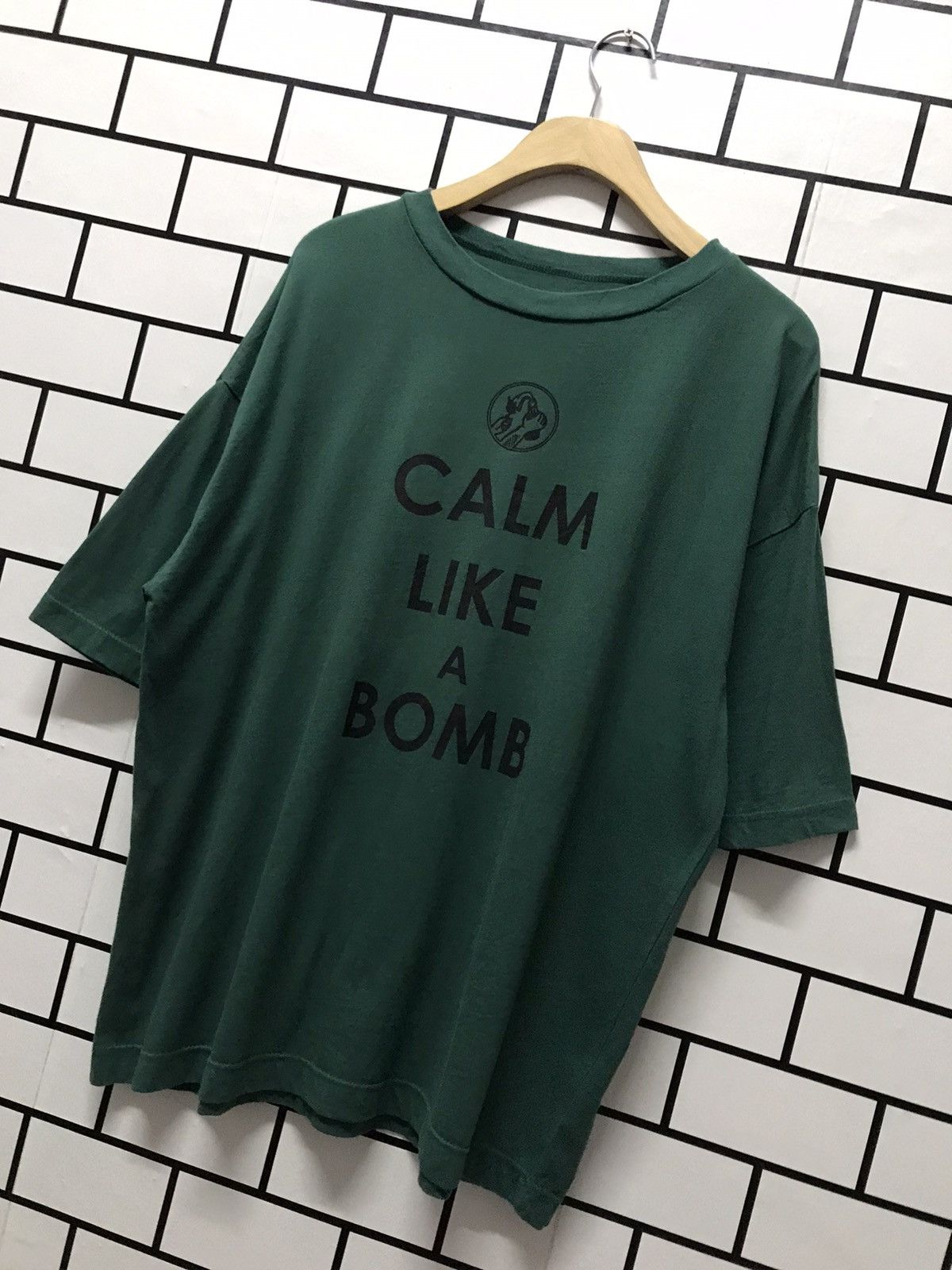 Band Tees × Rage Against The Machine Race against the machine X Snidel Calm like a boss tshirt Size US XL / EU 56 / 4 - 2 Thumbnail